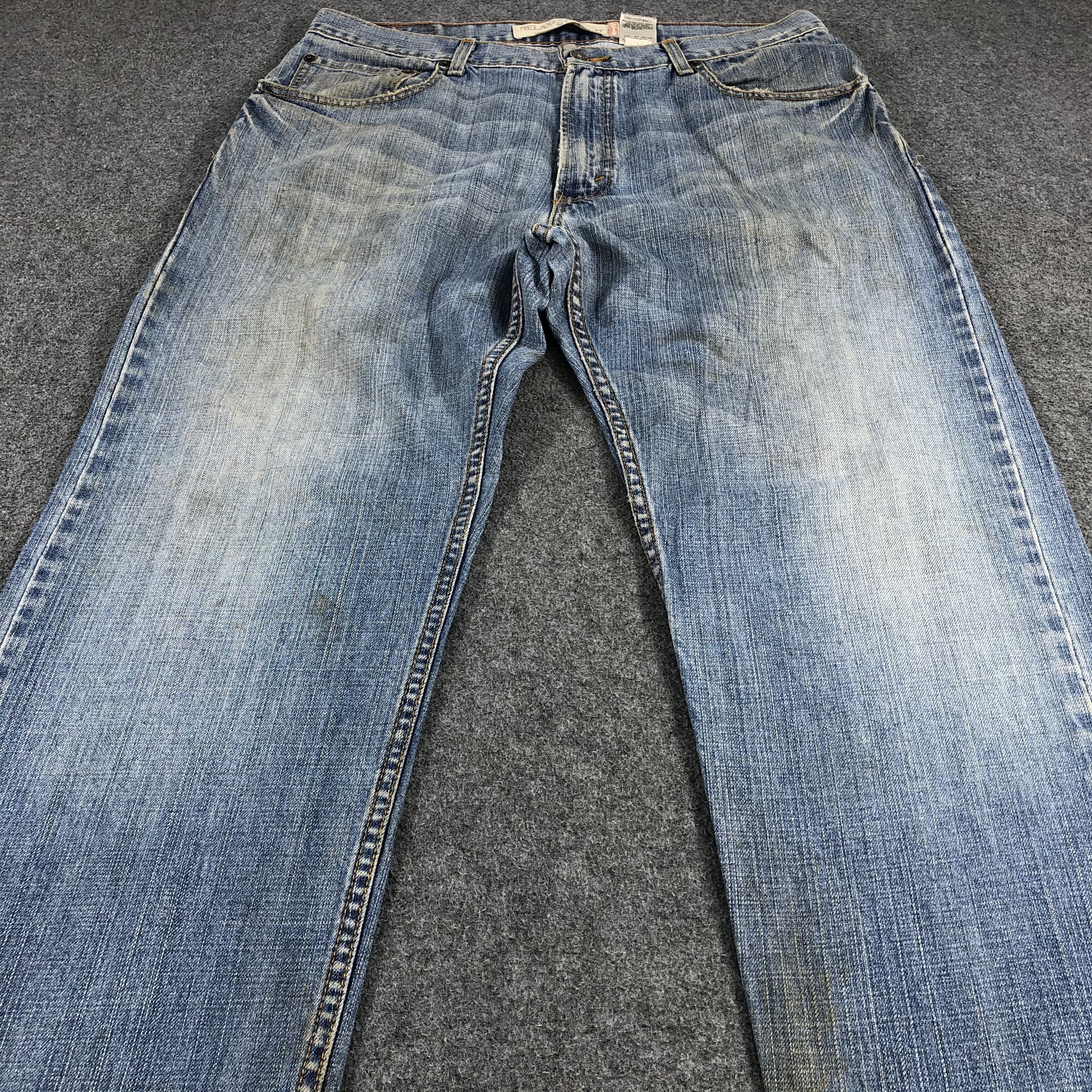 Levi's × Vintage Vintage Blue Wash Levis 559 Jeans-JM1277 Size US 35 - 3 Thumbnail