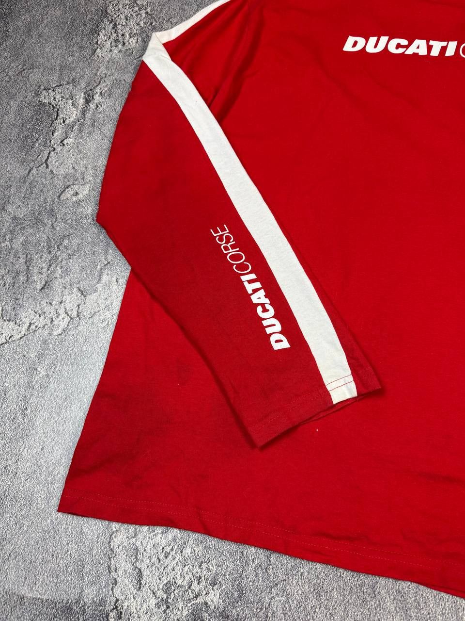 Formula 1 Y2K Ducatti Corse Formula 1 Racing Red Longsleeve Size US XXL / EU 58 / 5 - 8 Thumbnail