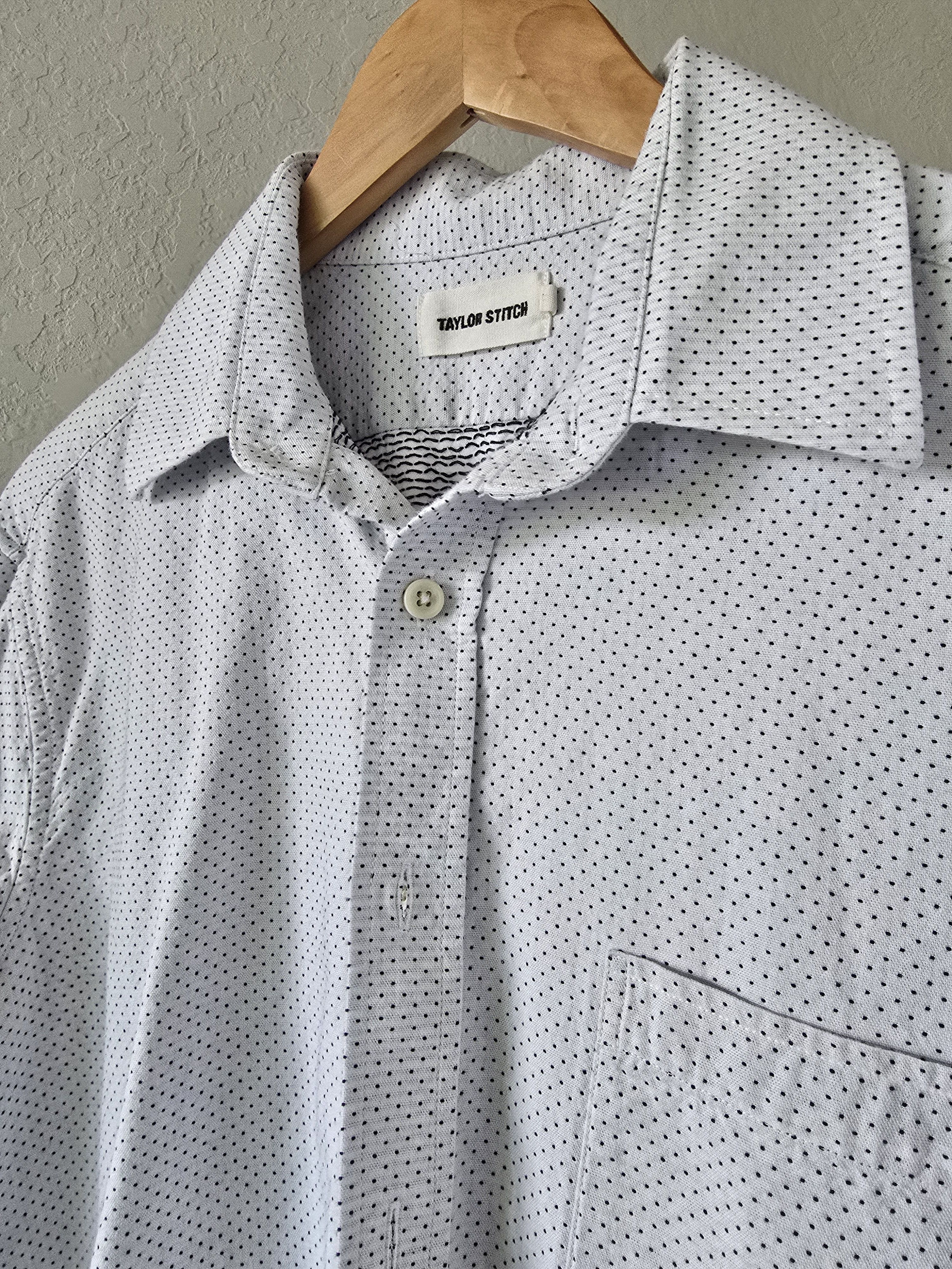 Taylor Stitch Taylor Stitch Pindot Long Sleeve Size US M / EU 48-50 / 2 - 2 Thumbnail