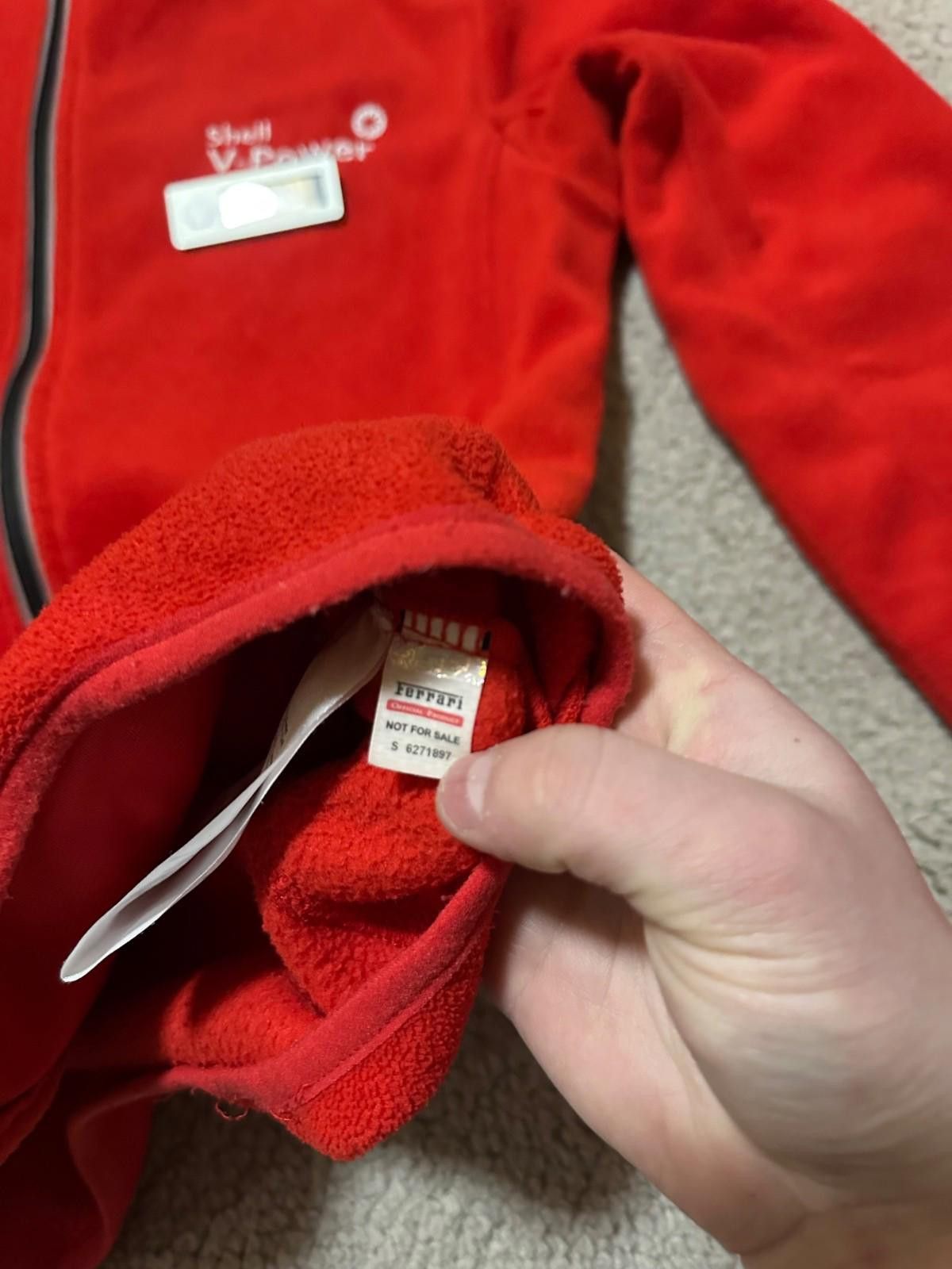 Ferrari Ferrari Vintage Full Zip Fleece Red Unisex Jacket Sweater Size US S / EU 44-46 / 1 - 9 Thumbnail