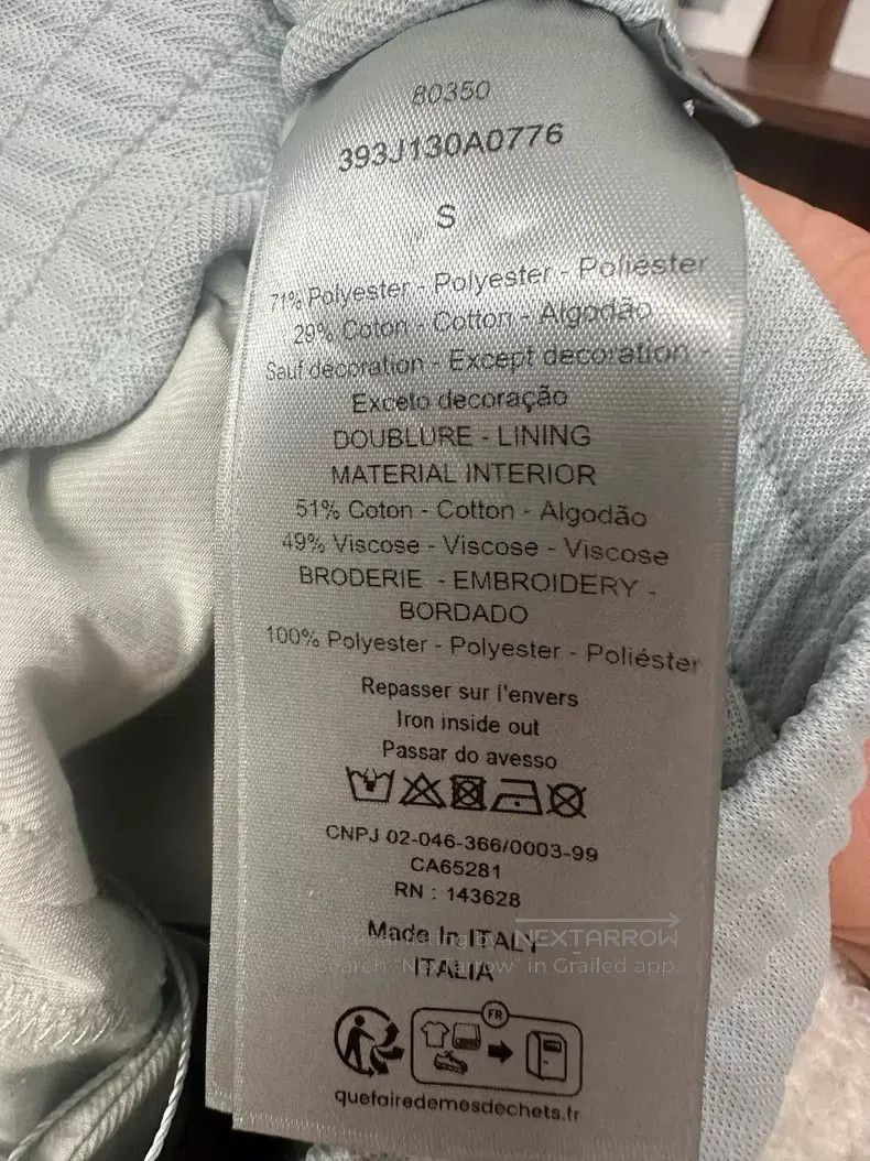 Dior Dior Size S Stitching mesh casual sports shorts Size US 31 - 5 Thumbnail