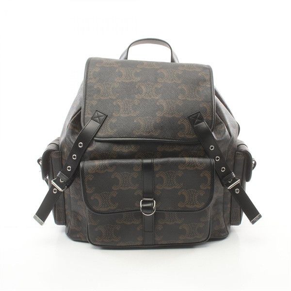 Celine o1bcso1str1124 Size: OS / Triomphe Large Backpack in Brown Size ONE SIZE - 1 Thumbnail
