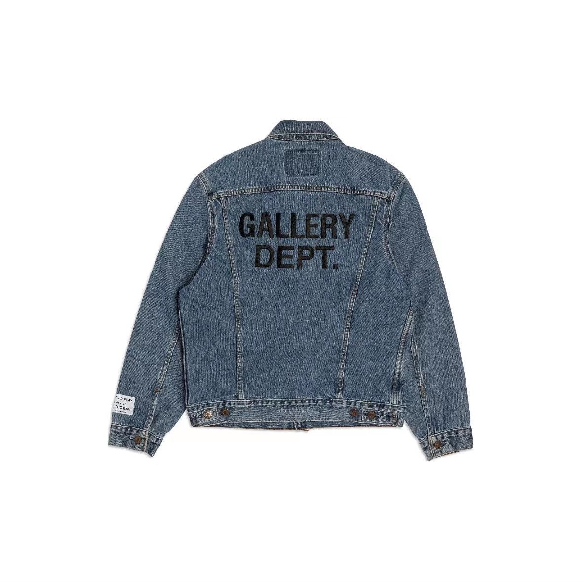 image of Gallery Dept. Vintage Andy Denim Jacket in Indigo, Men's (Size Large)