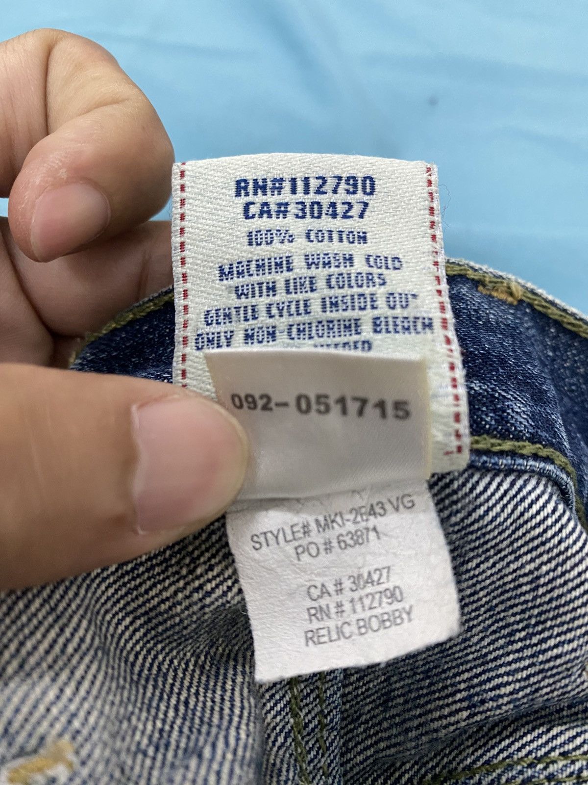 Japanese Brand × True Religion True Religion Brand Jeans Vintage Size US 28 / EU 44 - 10 Thumbnail