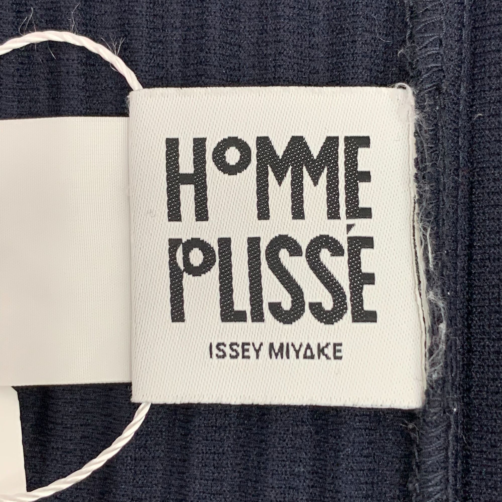 Issey Miyake Homme Plissé Issey Miyake Navy Blue Pleated High-Neck Long-S Size L / US 10 / IT 46 - 2 Thumbnail