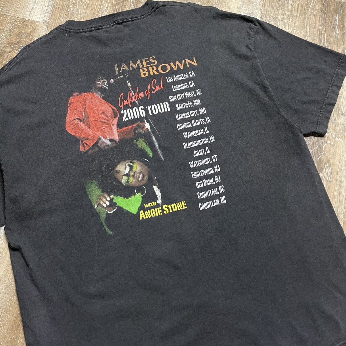 AAA 2006 James Brown Vintage Band Tee Shirt Mens 2XL Tour Rap Size US XXL / EU 58 / 5 - 4 Thumbnail