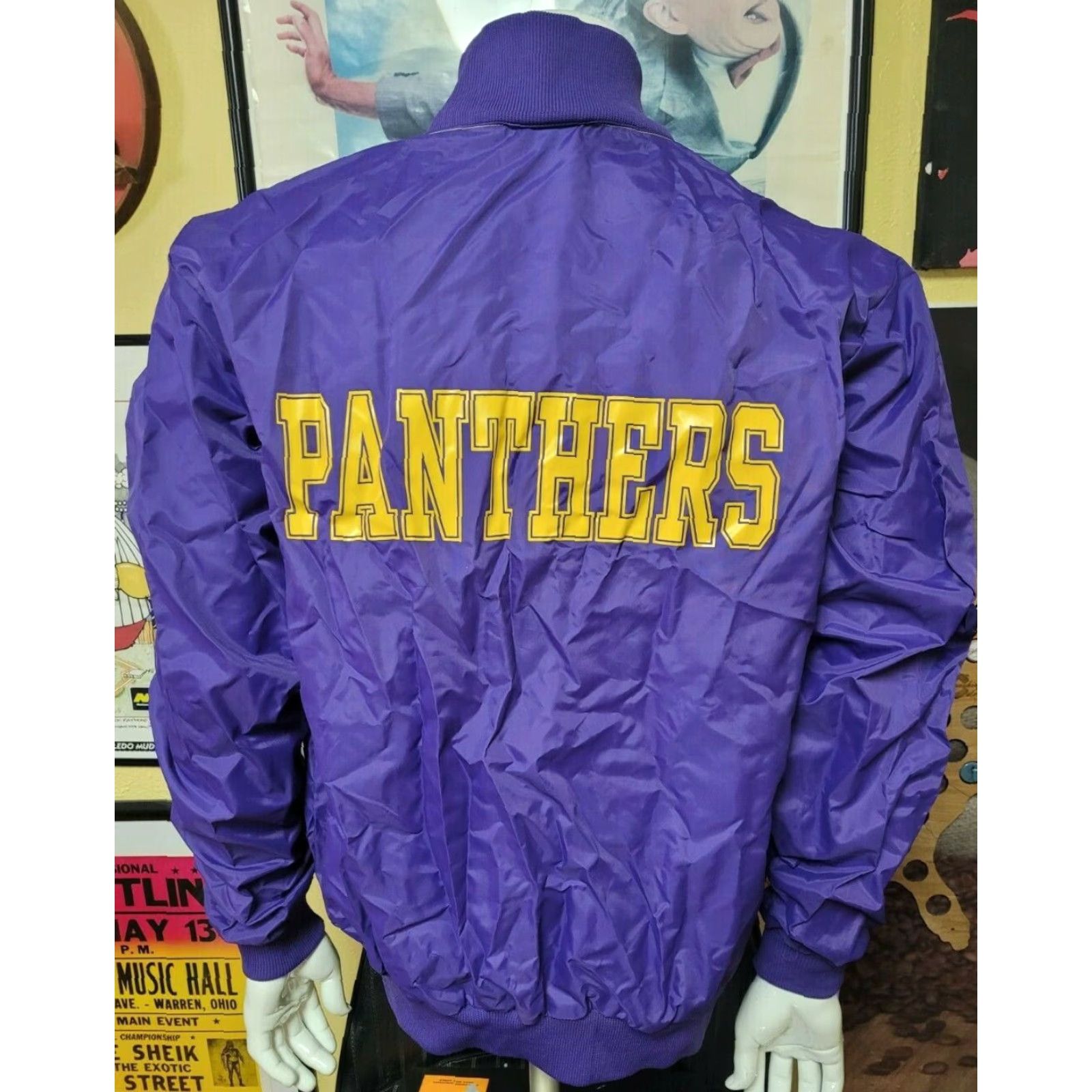 Vintage VINTAGE Maumee High School Panthers Track & Field Windbreaker Jacket Large NICE OH Size US 33 - 3 Thumbnail