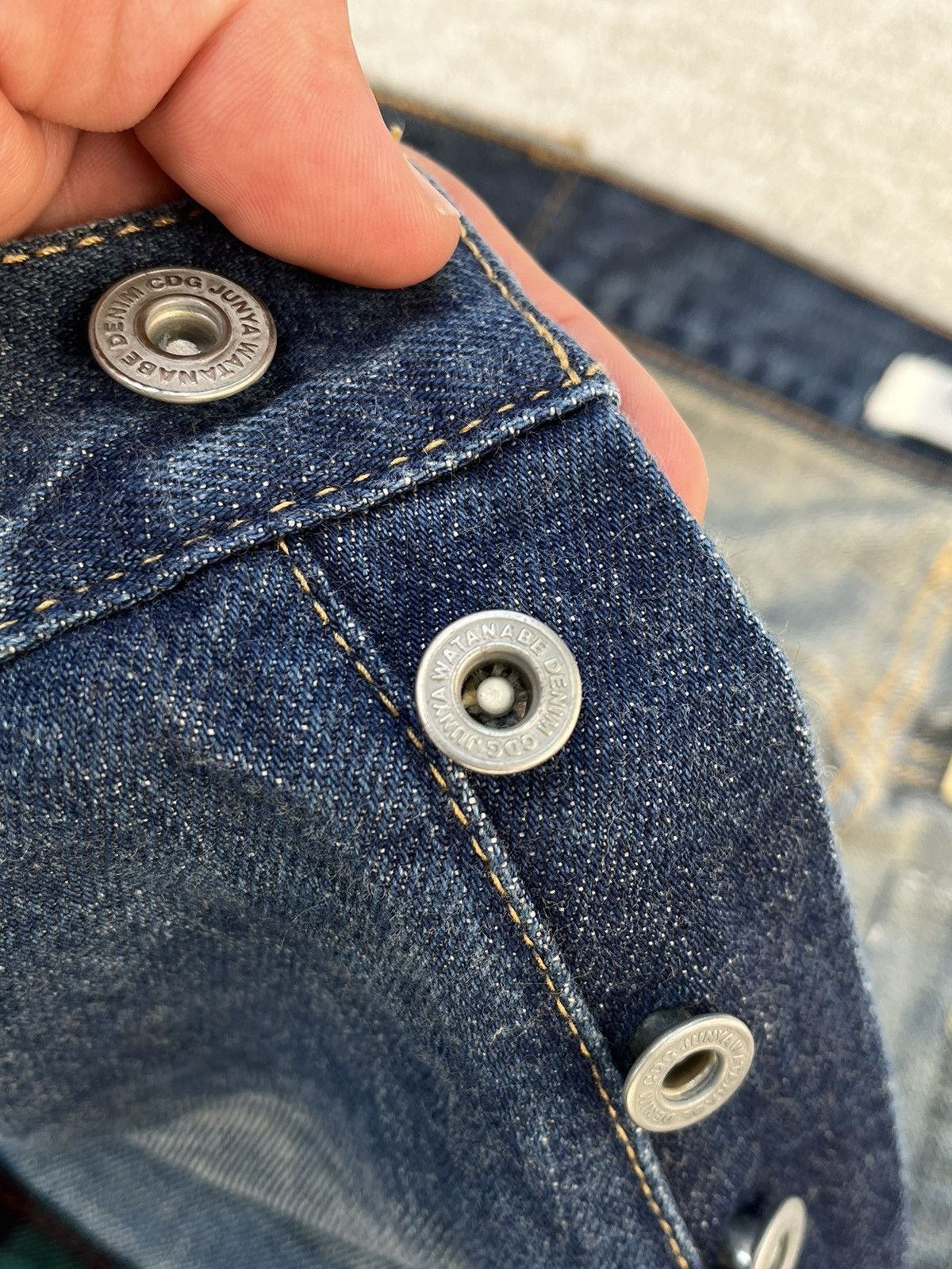Comme des Garcons × Junya Watanabe AD FW 2013 Patchwork Denim Size US 34 / EU 50 - 10 Thumbnail