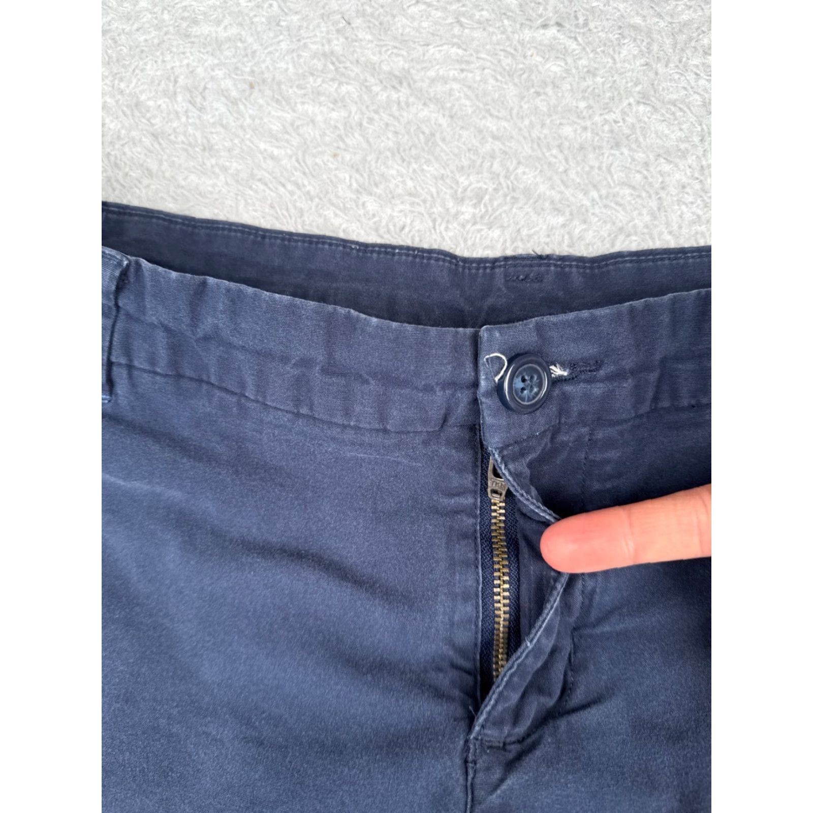 Patagonia Patagonia Shorts Women 6 Blue Solid Stretch All-Wear Shorts 4" Cotton Hike 29x4 Size 28" / US 6 / IT 42 - 6 Thumbnail