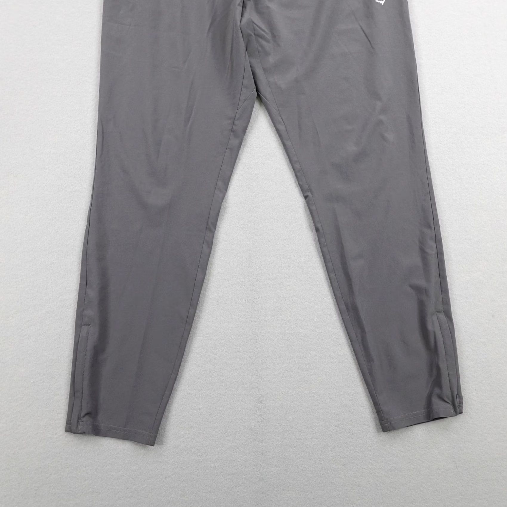 Gymshark Gymshark Pants Mens Large Gray Arrival Joggers Ankle Zip Running Performance Gym Size US 33 - 3 Thumbnail