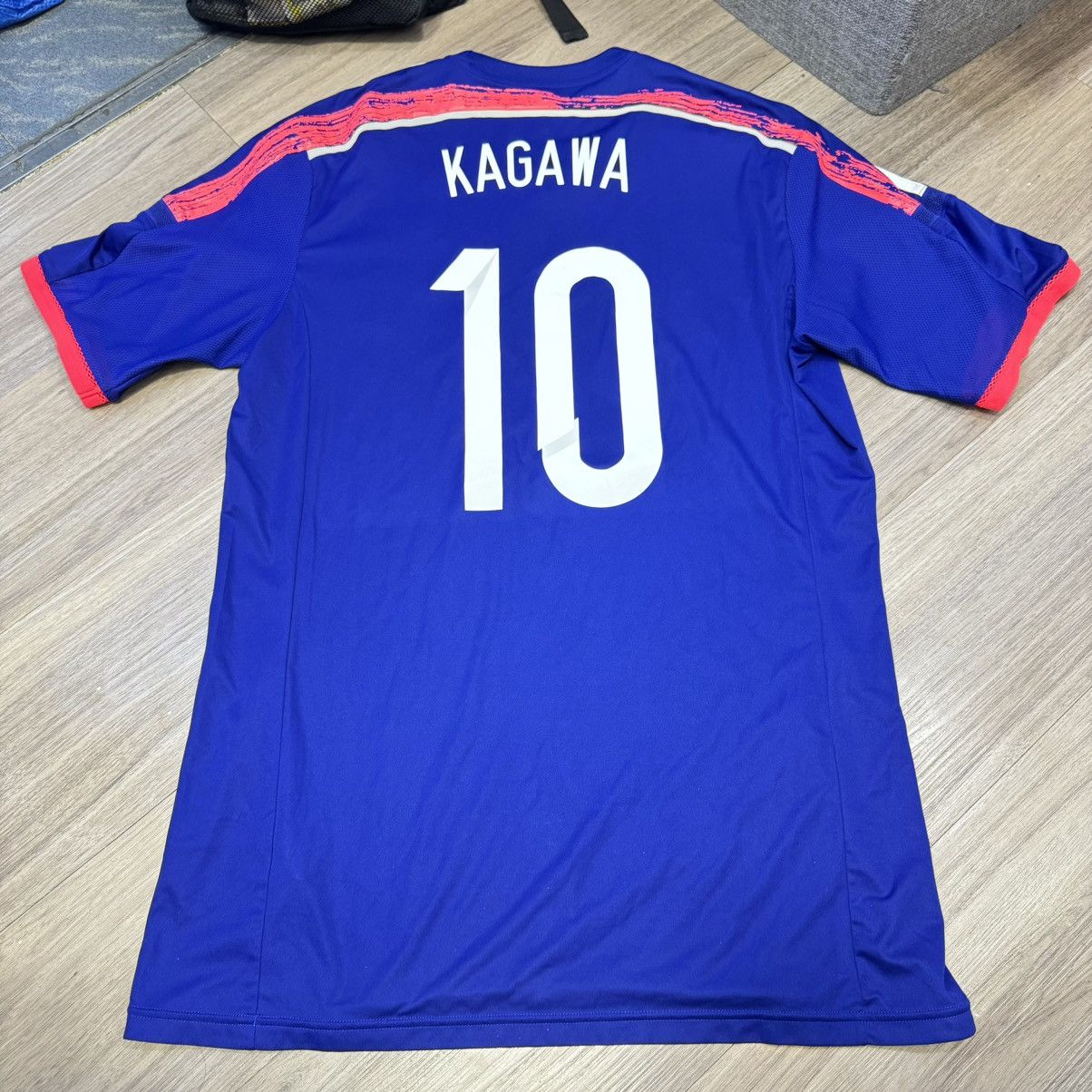 Adidas Japan 14/15 player issue home shirt #10 Kagawa Size US XL / EU 56 / 4 - 2 Thumbnail