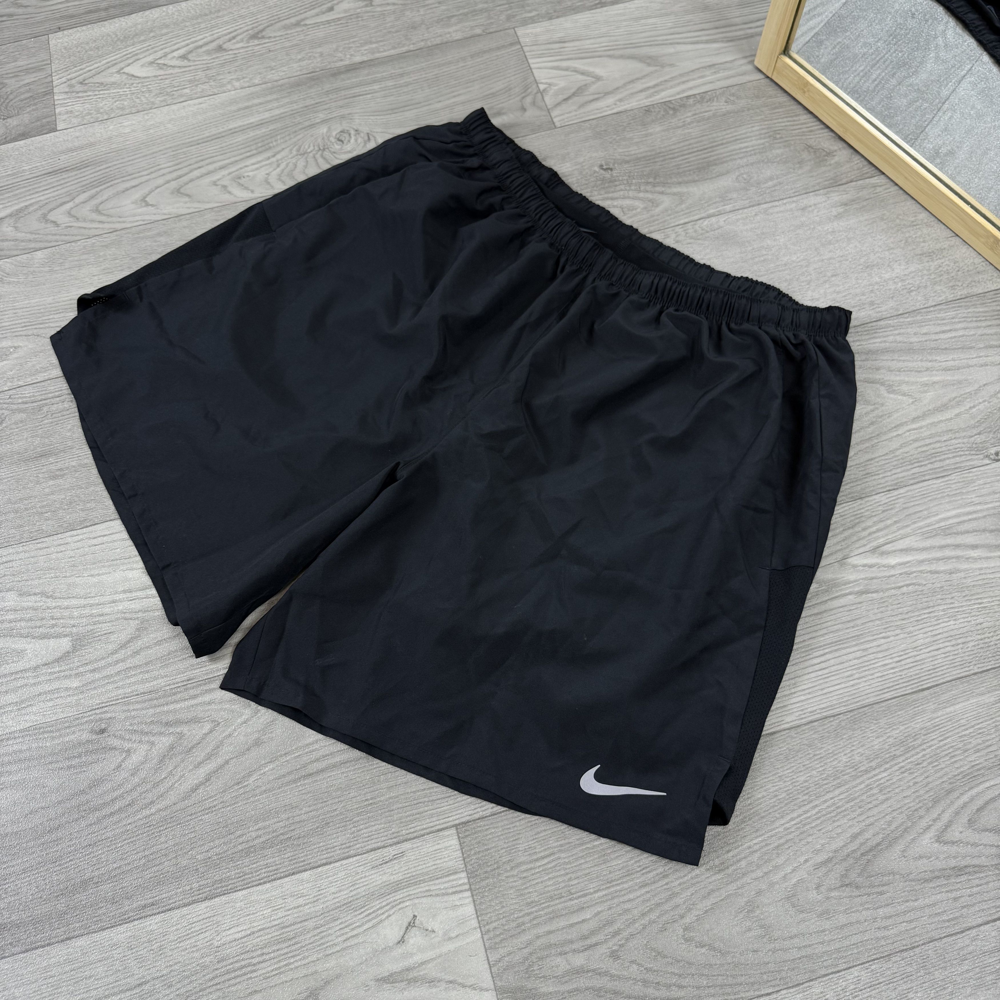 Nike Nike Dri-Fit Running Black Training Shorts Size US 36 / EU 52 - 5 Thumbnail
