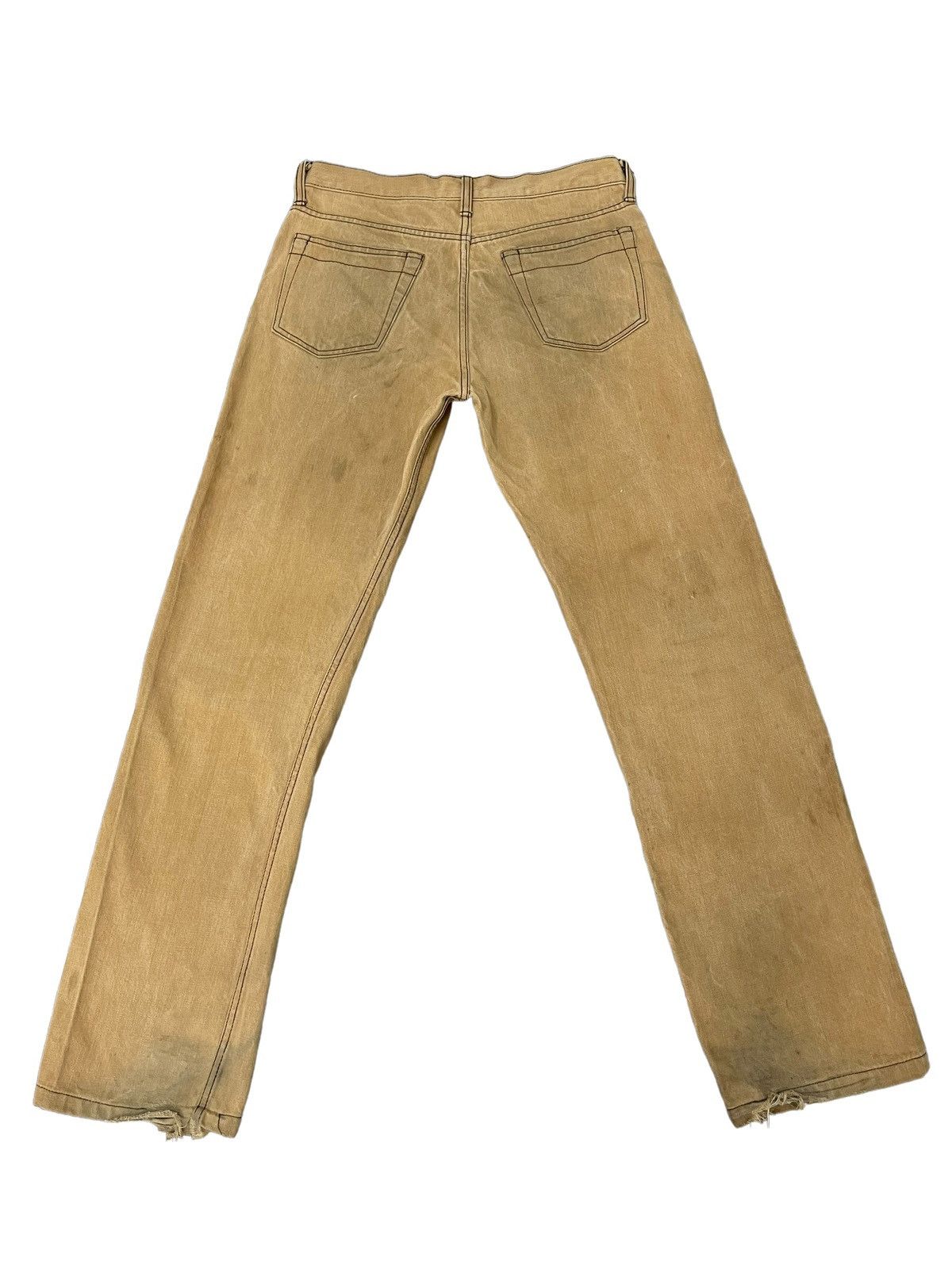 Dries Van Noten Dries Van Noten Dirty Distress Denim Regular Fit 8🟦5 Size US 30 / EU 46 - 13 Thumbnail