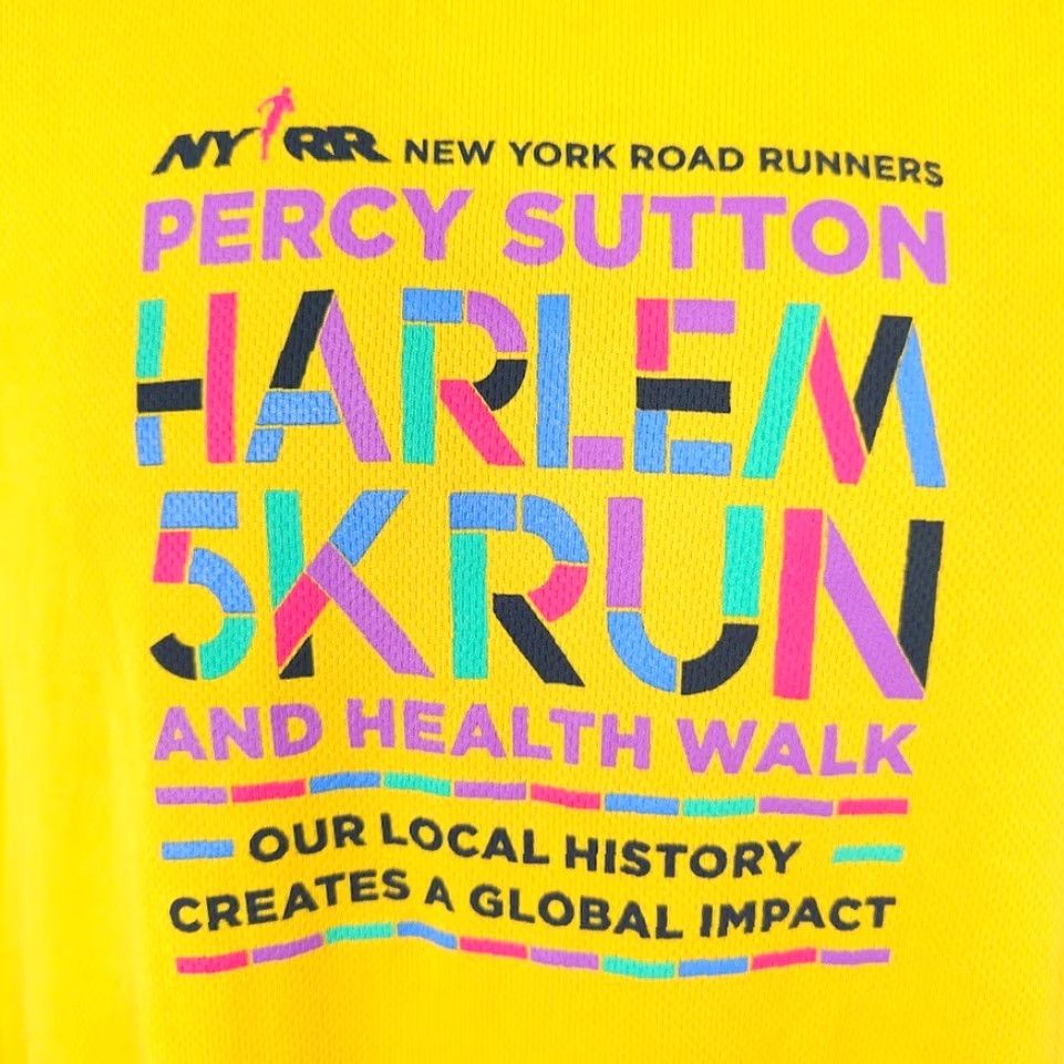 New Balance New Balance Harlem 5K Run T Shirt Mens Size M Yellow NYC Road Runners Graphic Tee USA Size US M / EU 48-50 / 2 - 3 Thumbnail