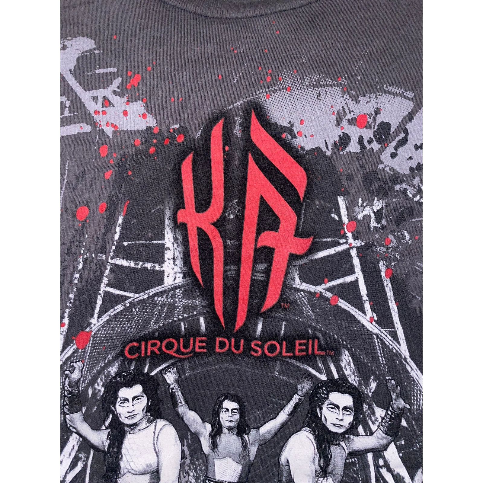 Vintage Womens Kriss Angel Shirt Cirque Du Soleil Top MGM Grand Y2K Size L / US 10 / IT 46 - 3 Thumbnail