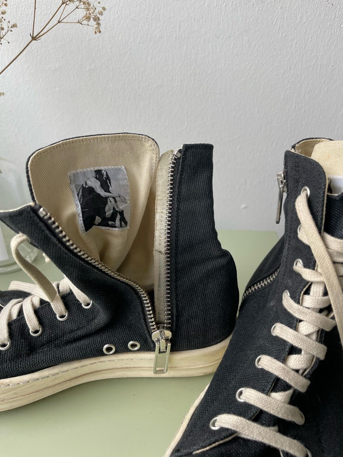 Rick Owens × Rick Owens Drkshdw Rick Owens DRKSHDW Vegan Sneaker Size US 8 / EU 41 - 7 Thumbnail
