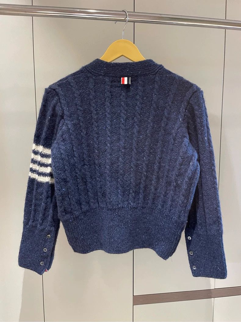Thom Browne Thom browne Size 1 Dark blue classic four-striped short tw Size S / US 4 / IT 40 - 3 Thumbnail