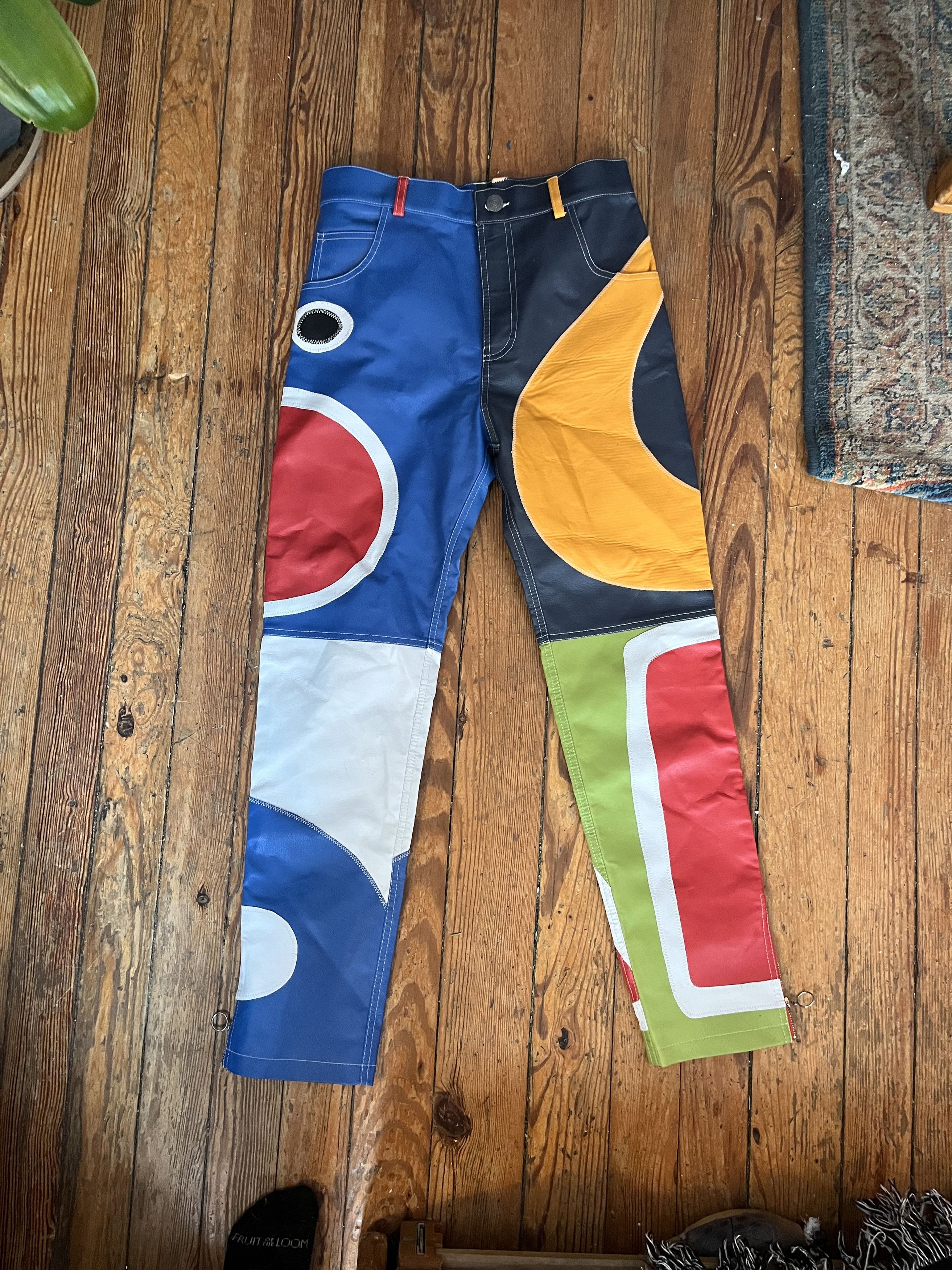 Charles Jeffrey LOVERBOY Loverboy Leather Pants Size US 28 / EU 44 - 5 Thumbnail