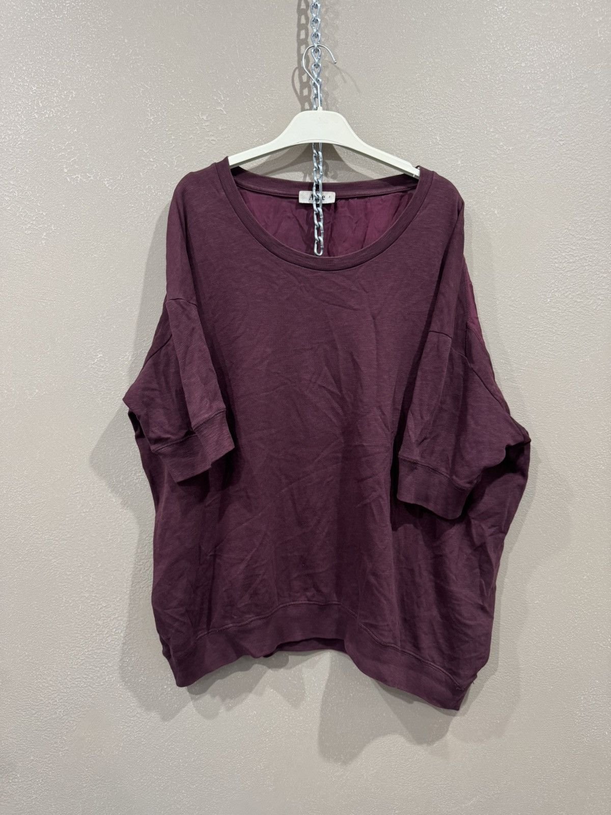 Acne Studios Acne Studios fine print hurricane fw11 T-shirt Size S / US 4 / IT 40 - 1 Thumbnail