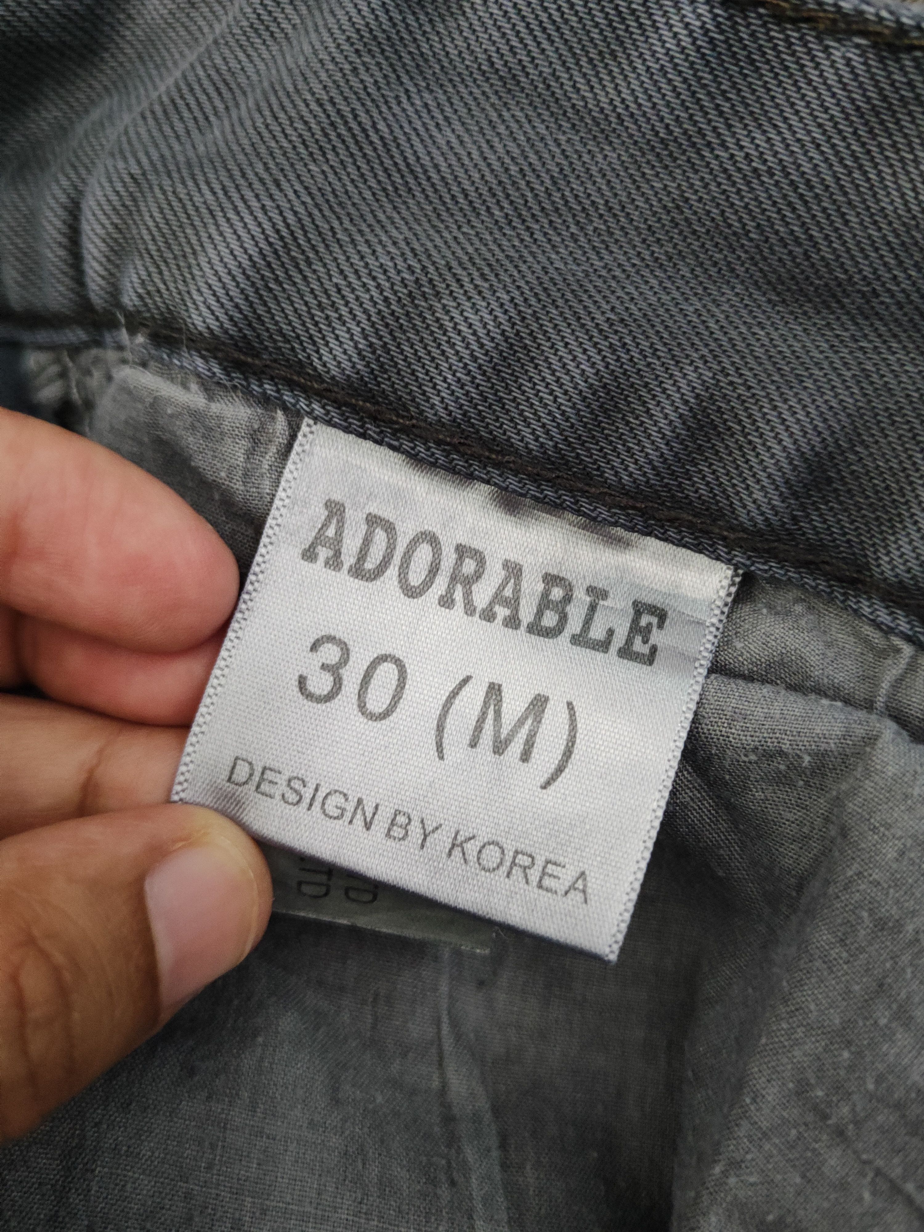 Japanese Brand DL Adorable Navy Faded Multipocket Tactical Cargo Pants #301 Size US 31 - 14 Thumbnail