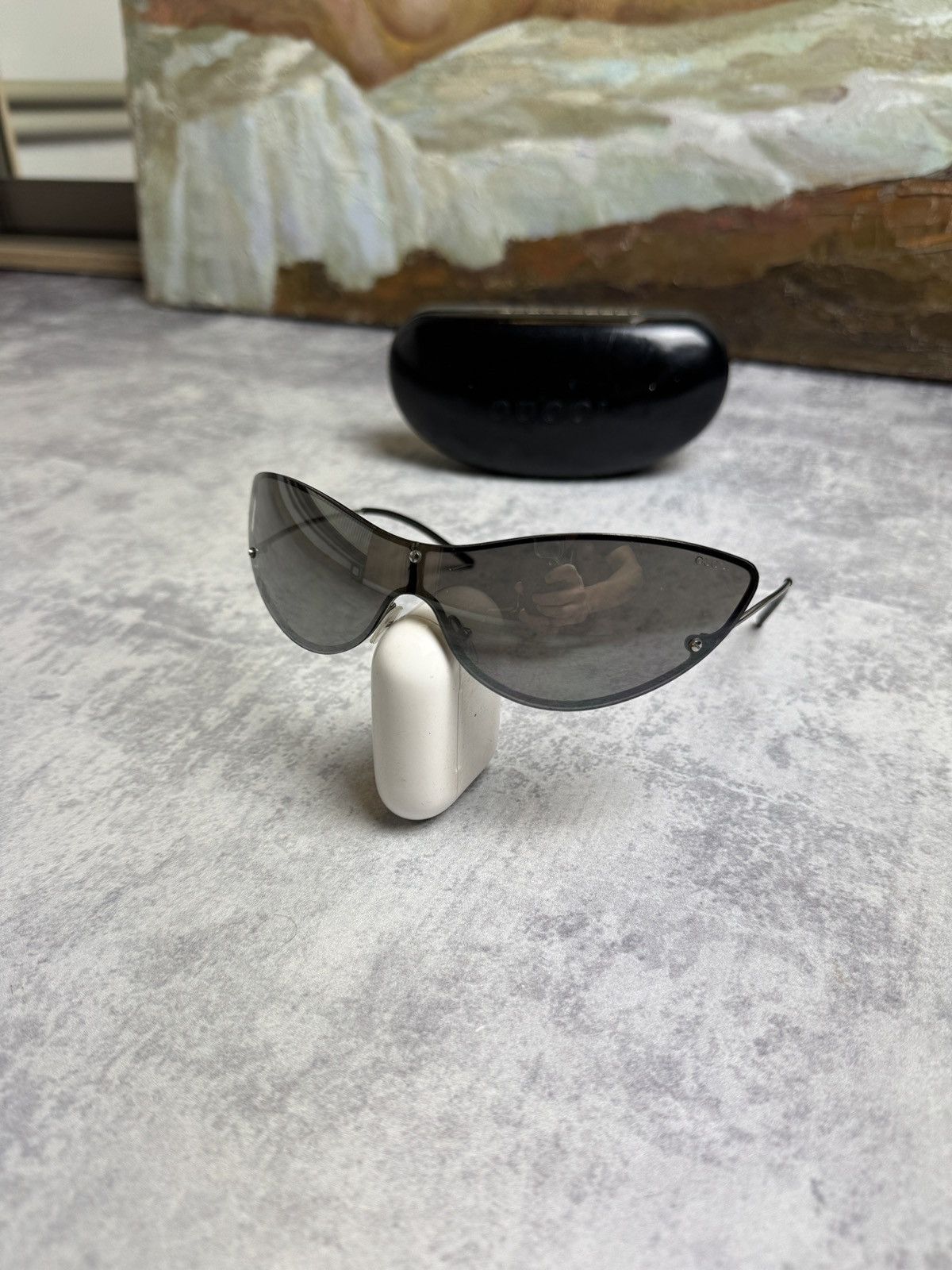 小物 00s GUCCI Shield Sunglasses 00s GUCCI Shield Sunglasses