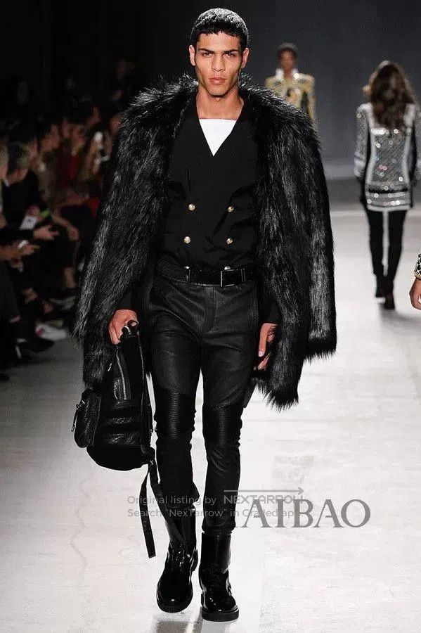 Balmain balmain x hm black double-breasted blazer. Size US L / EU 52-54 / 3 - 9 Thumbnail