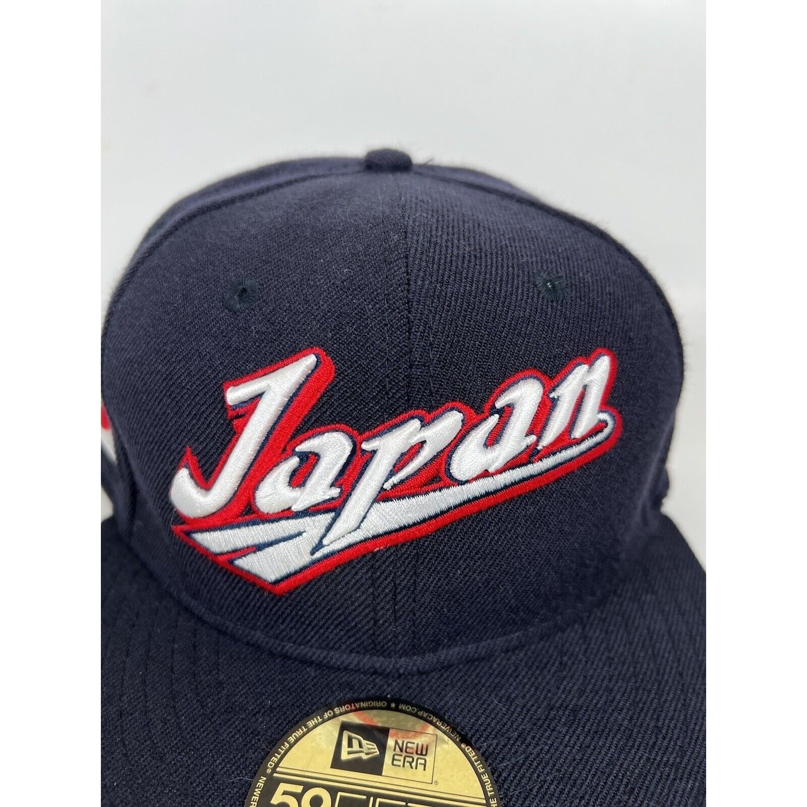 New Era Vintage Japan WBC New Era 59fifty Hat Cap Size 7 1/8 World B Size ONE SIZE - 3 Thumbnail