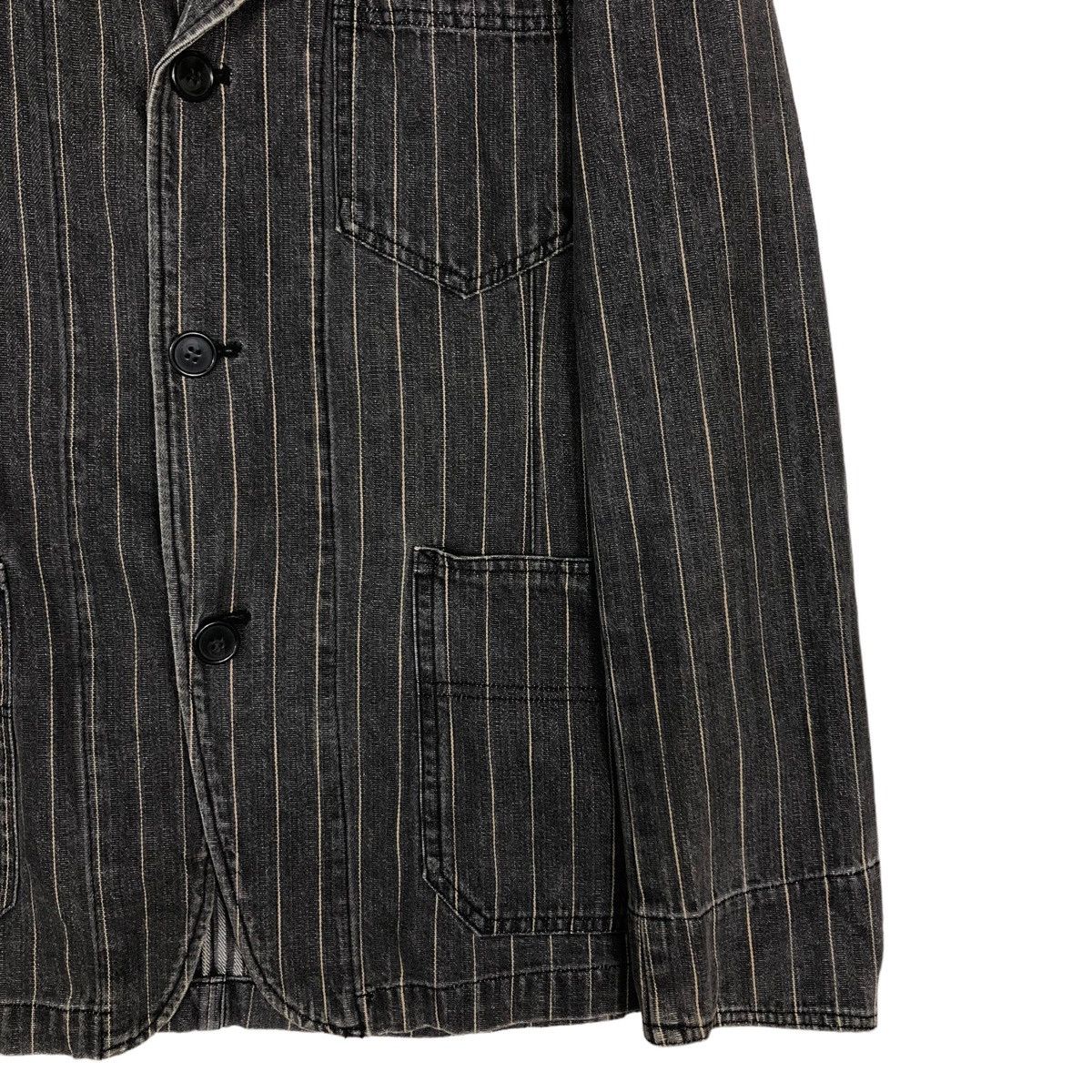 Japanese Brand 🔥Vintage Hickory Chore Jacket Stripe Suggestion Issey Miyake Size US M / EU 48-50 / 2 - 7 Thumbnail