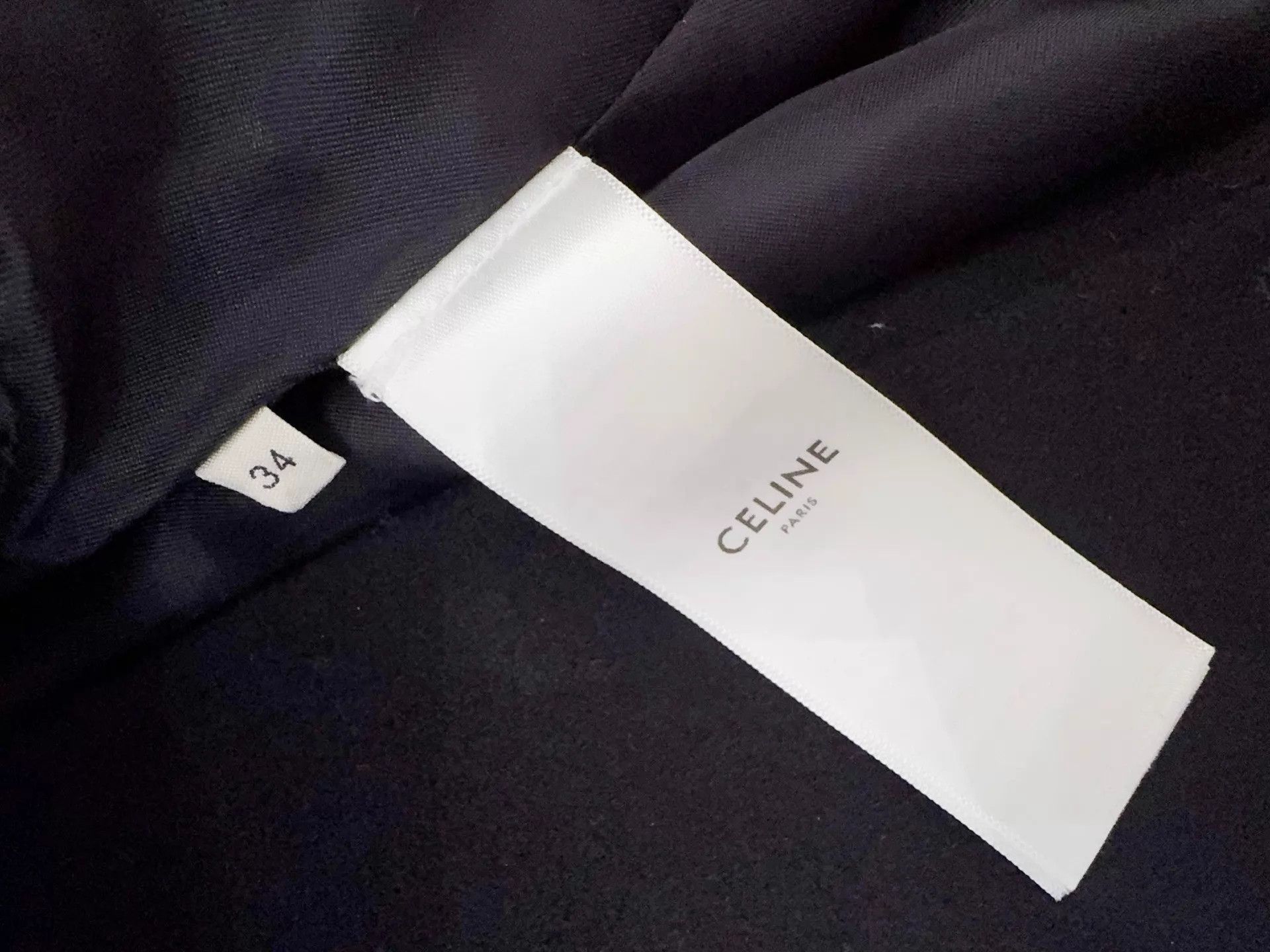 Celine Celine Double-Breasted Women's 34 Jacket Size XXS / US 00 / IT 34 - 4 Thumbnail