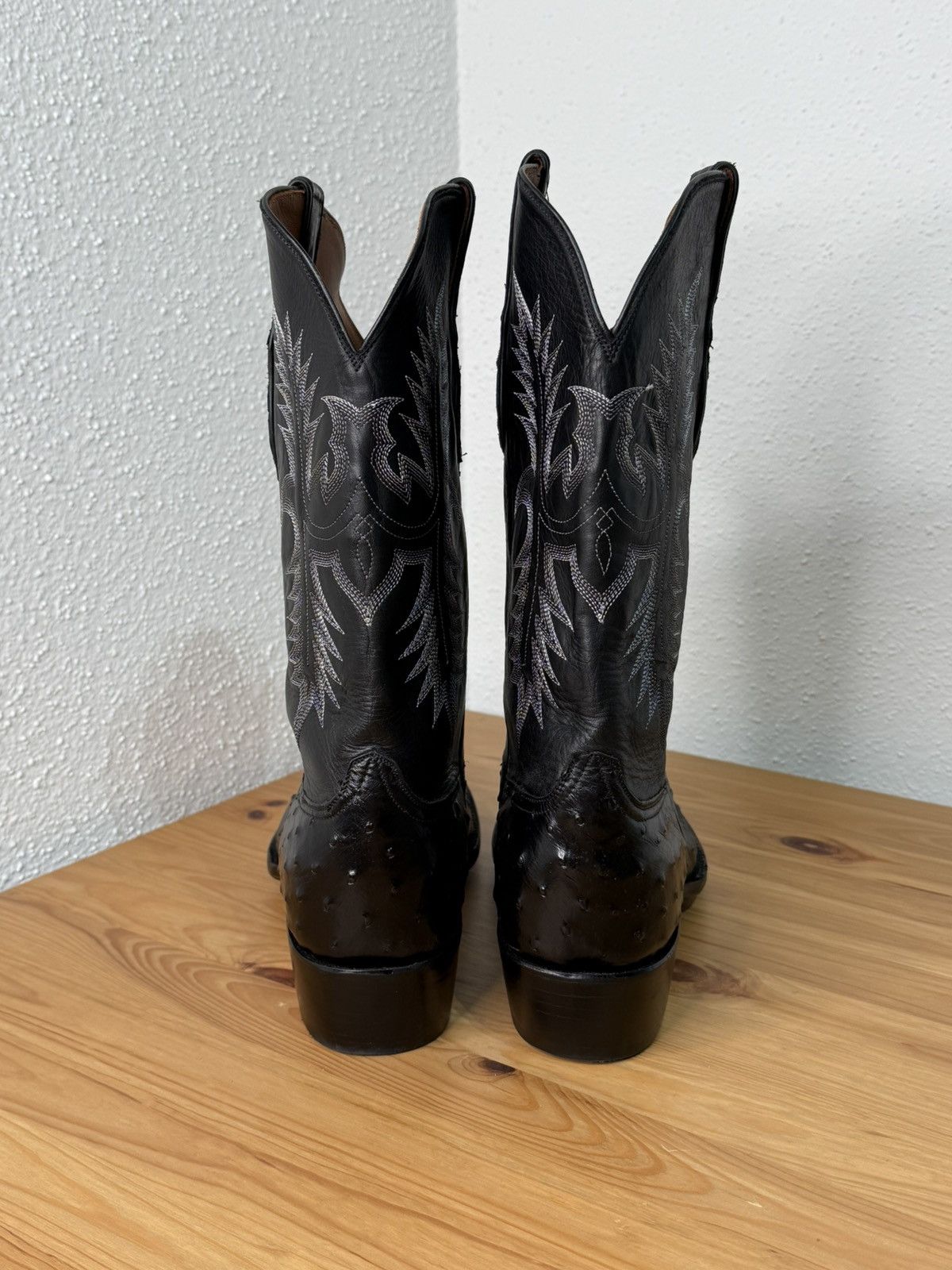 Other Pinto Ranch Full Quill Ostrich Boots Size 11.5 Size US 11.5 / EU 44-45 - 5 Thumbnail