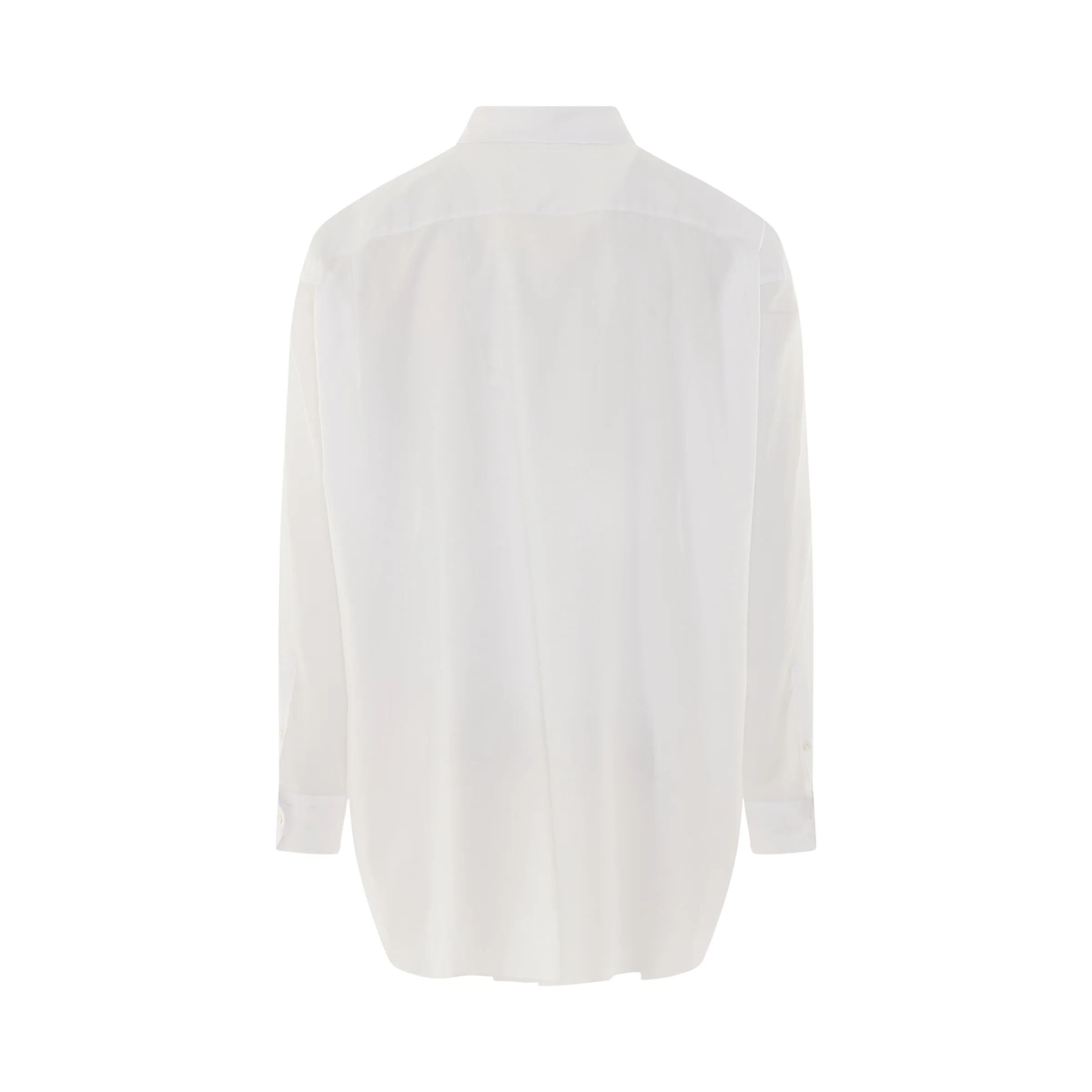 Maison Margiela o1mris0824 Oversize Shirt in White Size US L / EU 52-54 / 3 - 4 Thumbnail
