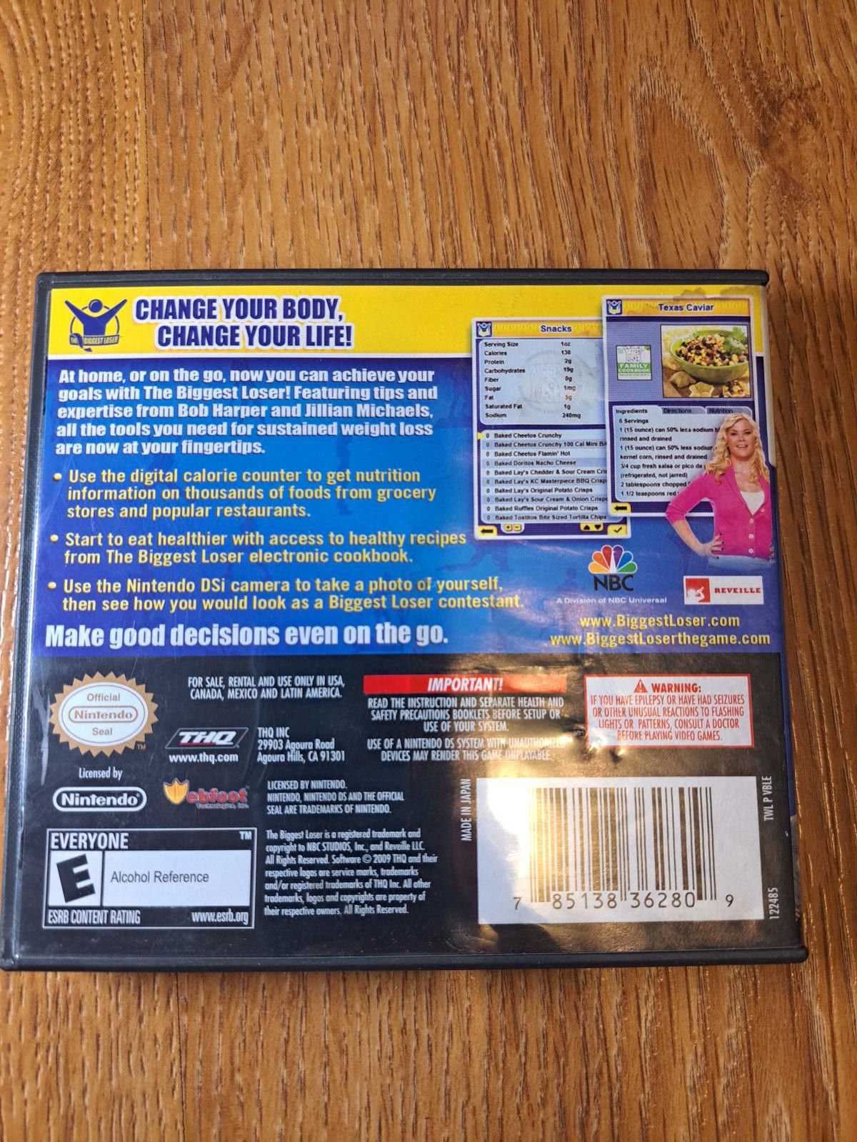 Other The Biggest Loser Nintendo DS COMPLETE Very Good Condition Size ONE SIZE - 2 Thumbnail