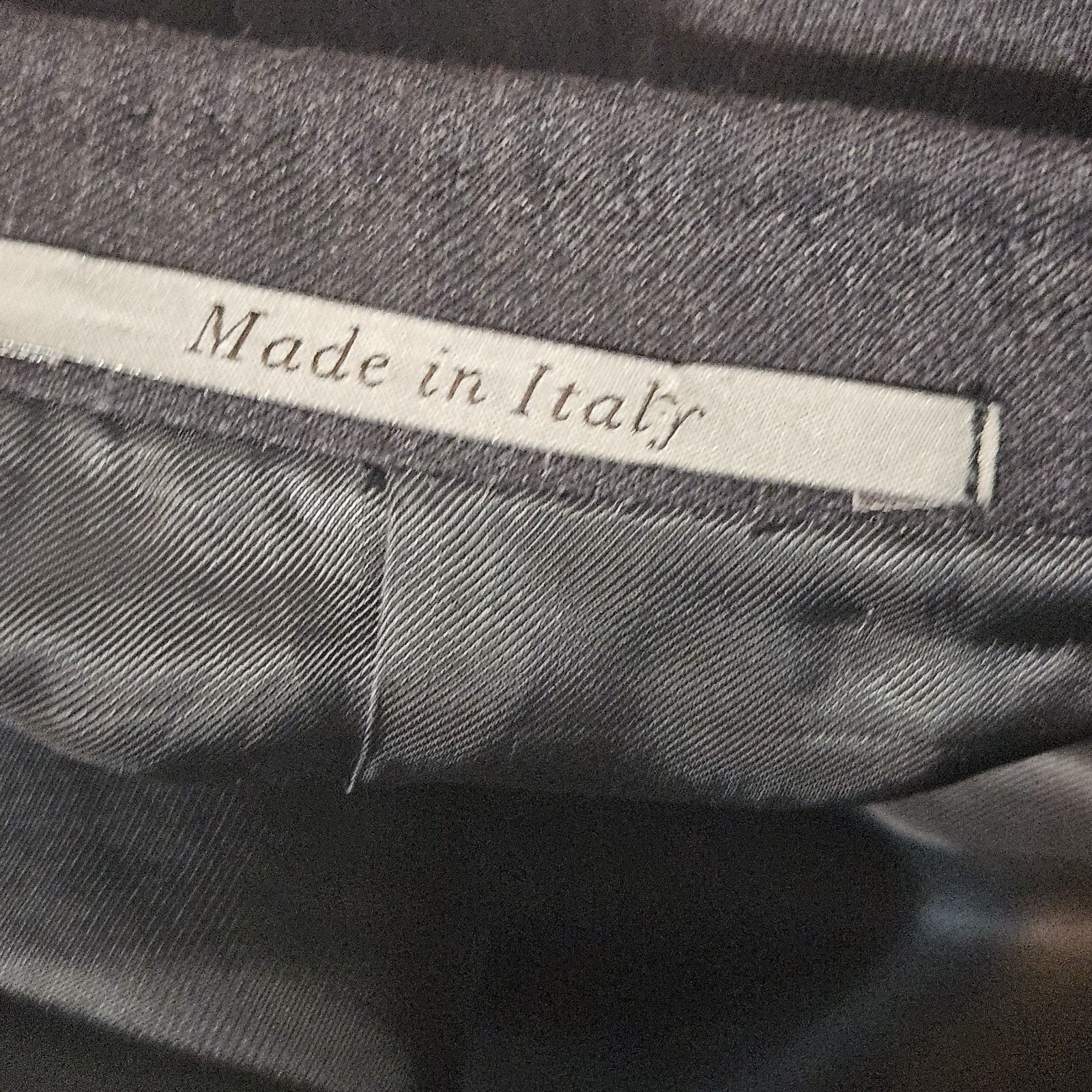 Canali Canali Blazer 46 CHARCOAL Sport Coat Wool Jacket Italy Men's Size 46R - 9 Thumbnail