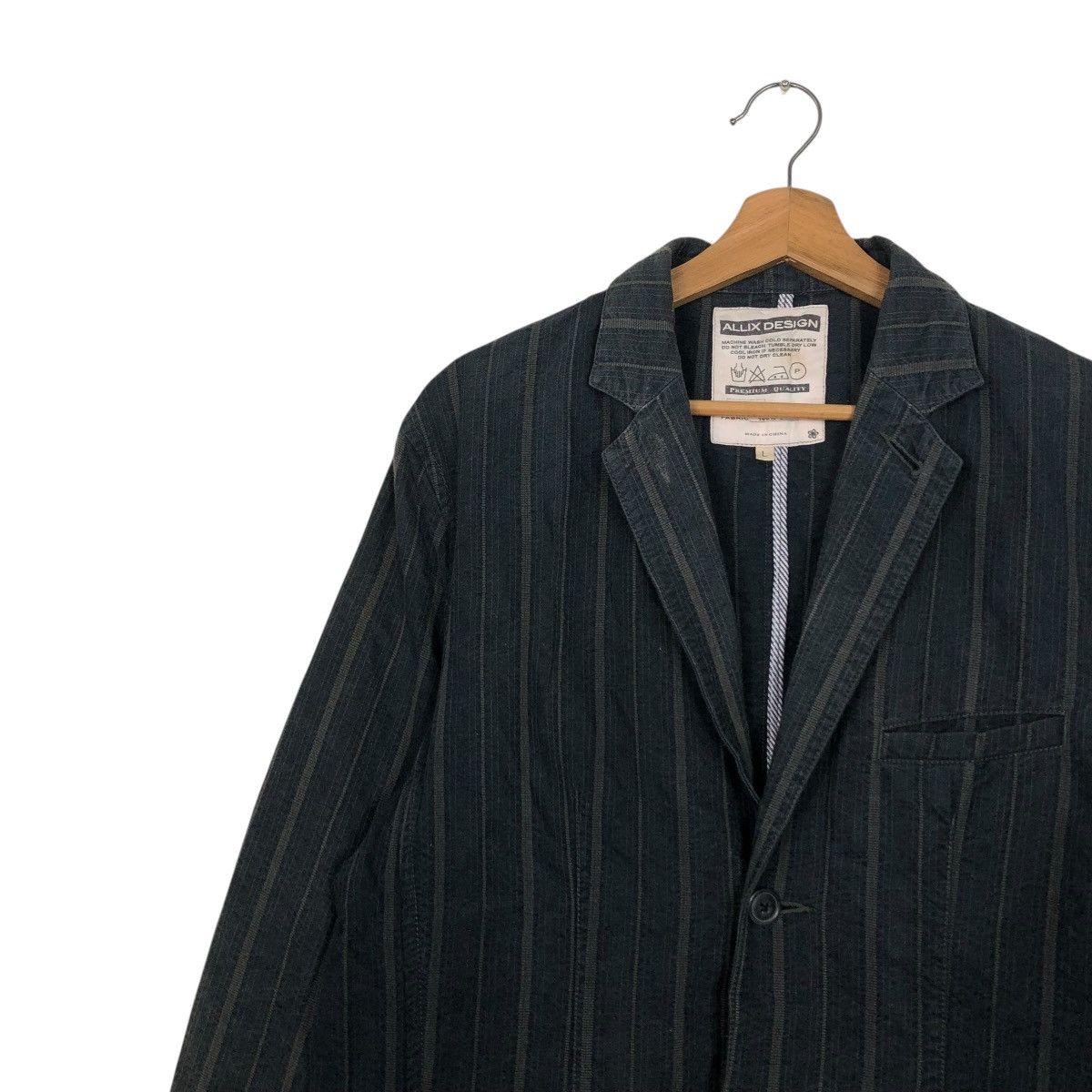 Japanese Brand 🔥SUN FADED DESIGN HICKORY CHORE JACKET ALLIX ISSEY MIYAKE Size US L / EU 52-54 / 3 - 10 Thumbnail