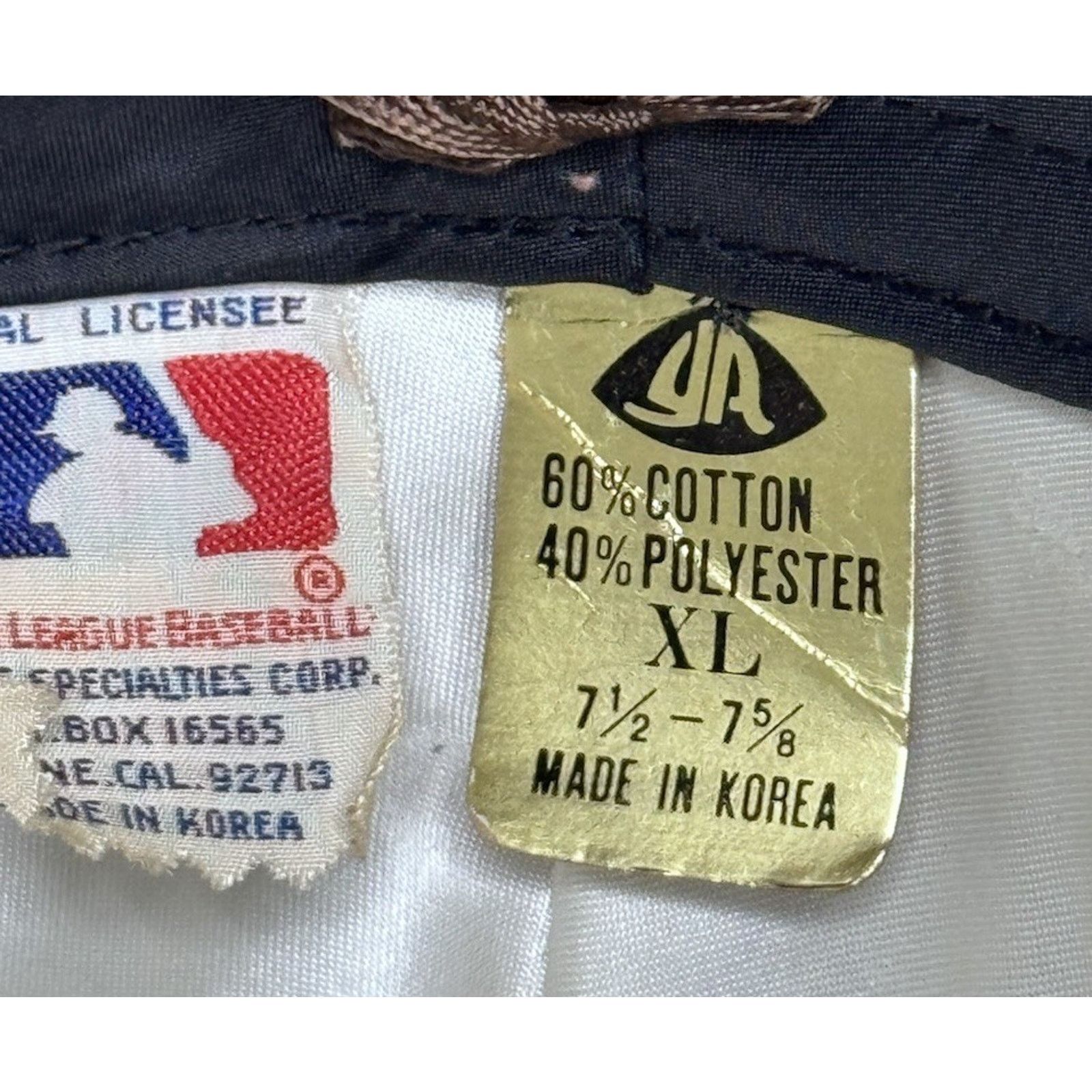 MLB VINTAGE ATLANTA BRAVES "YA" OFFICIAL MLB COWBOY HAT XL Size ONE SIZE - 3 Thumbnail