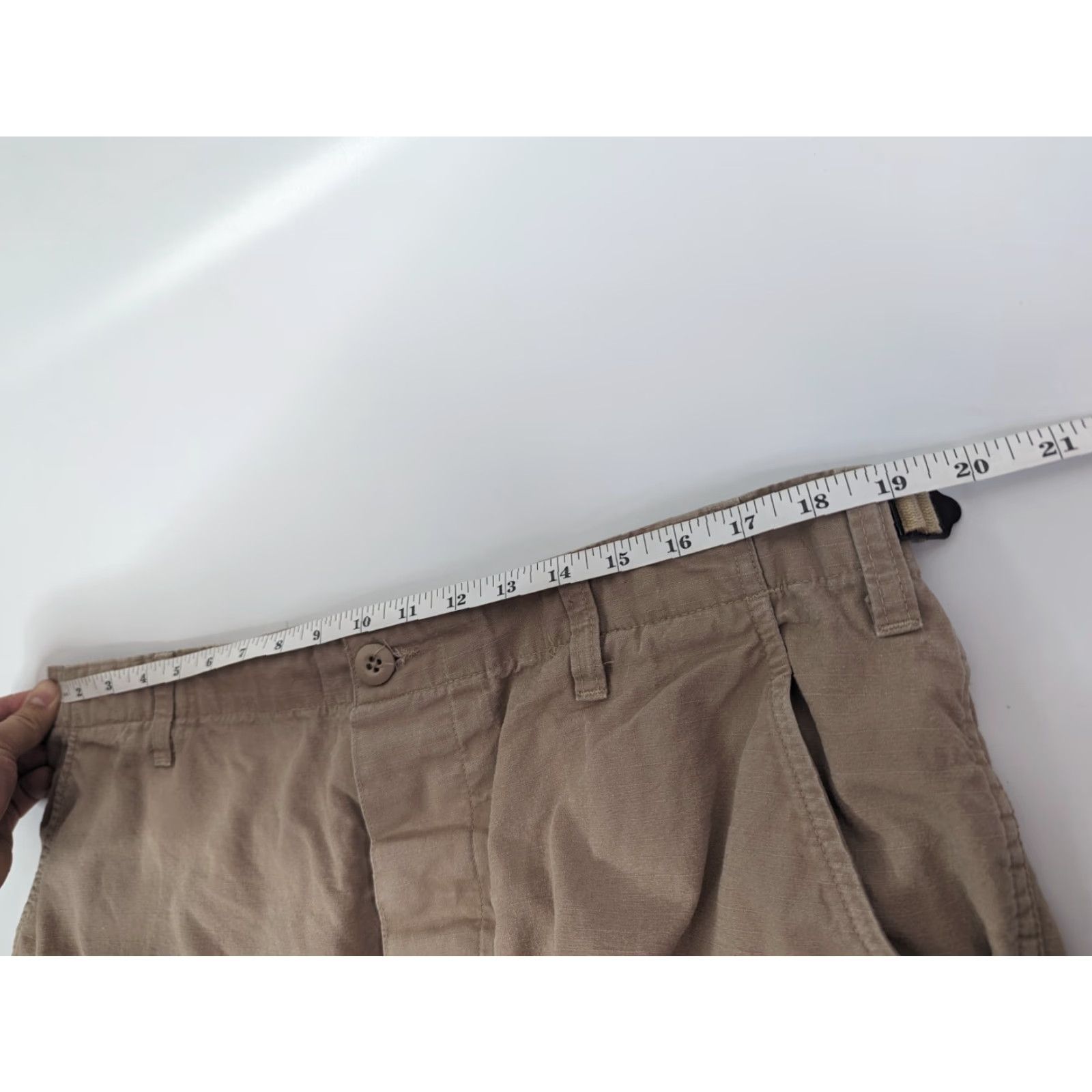 Vintage TRU-SPEC Khaki Shorts Cargo Tactical Ripstop Adjustable Waist 35-39” Men’s Large Size US 33 - 6 Thumbnail