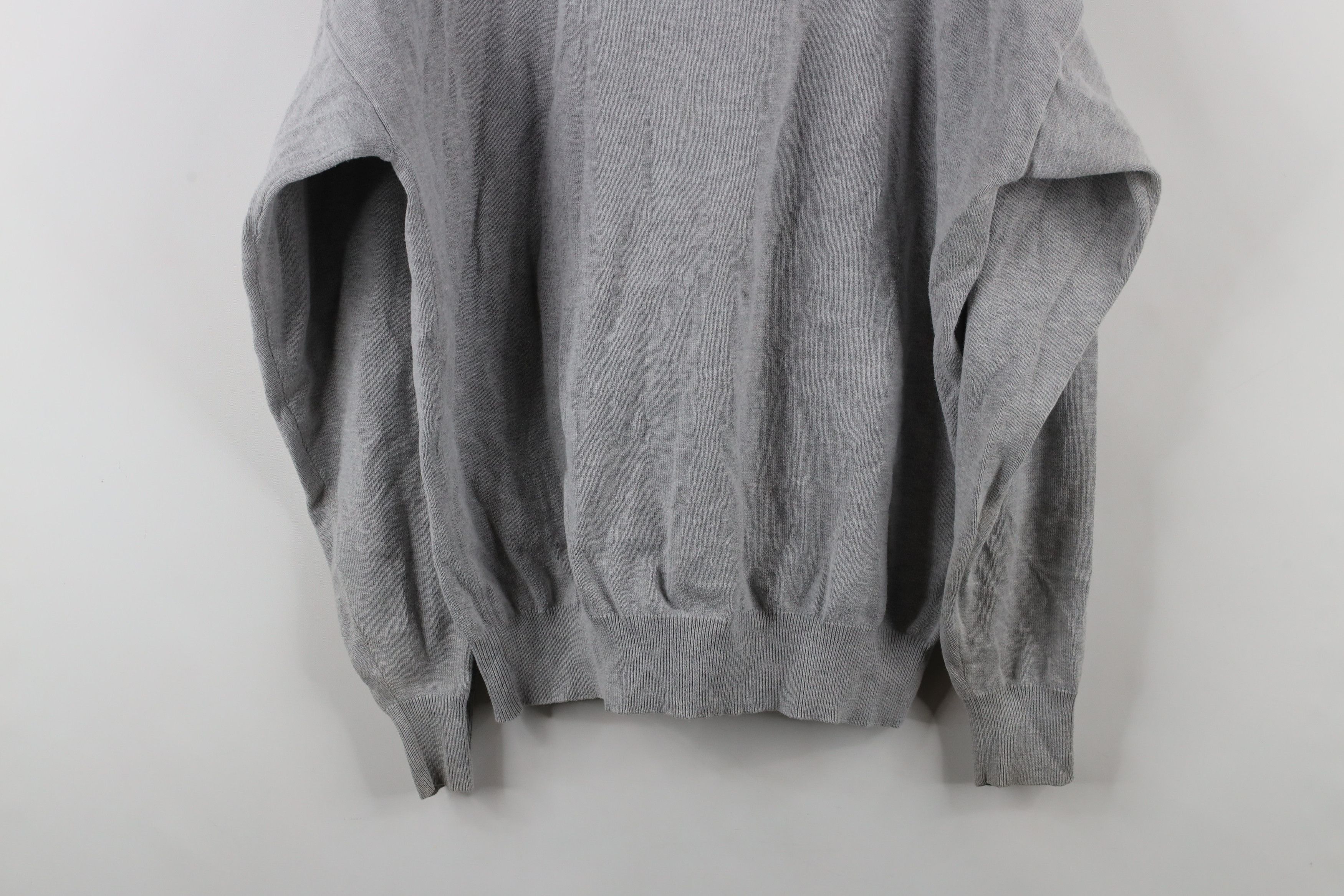 Pendleton × Vintage Vintage Pendleton Cotton Knit Collared Pullover Sweater Gray Size US M / EU 48-50 / 2 - 10 Thumbnail