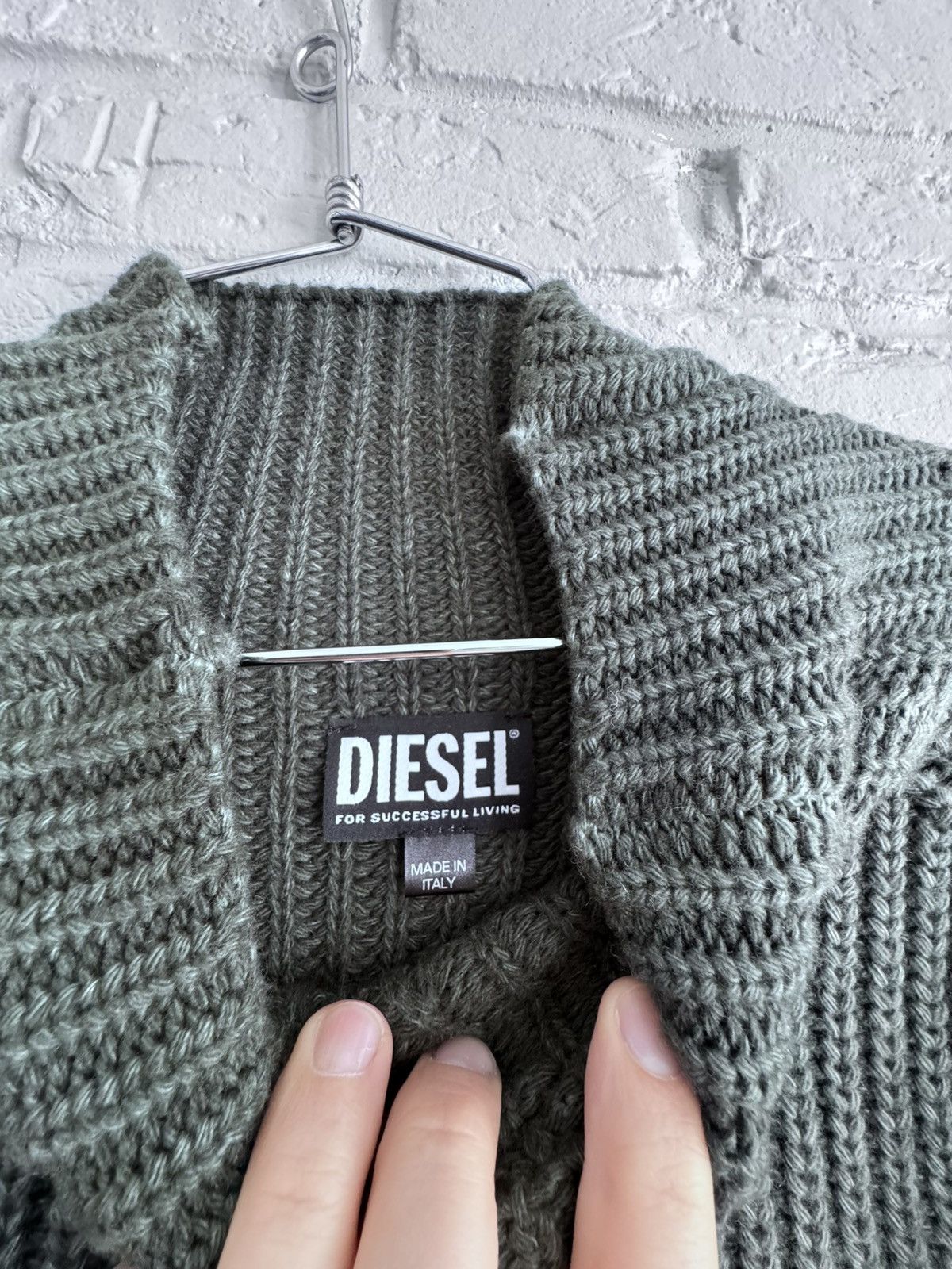 Diesel Diesel Mock Sweater Size US L / EU 52-54 / 3 - 3 Thumbnail