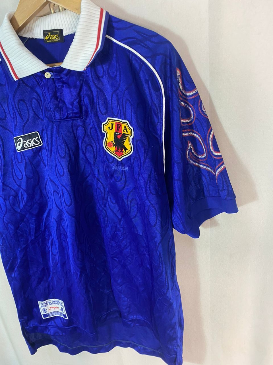 Asics × Vintage Best offer 🔥Vintage japan team football 1998 jersey shirt Size US L / EU 52-54 / 3 - 4 Thumbnail