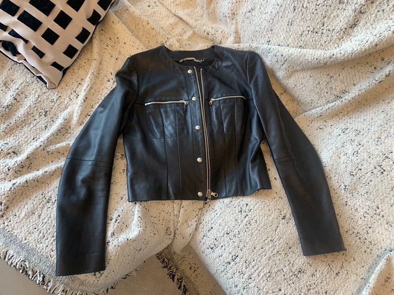 Loewe LOEWE Sheepskin leather jacket Size M / US 6-8 / IT 42-44 - 1 Thumbnail