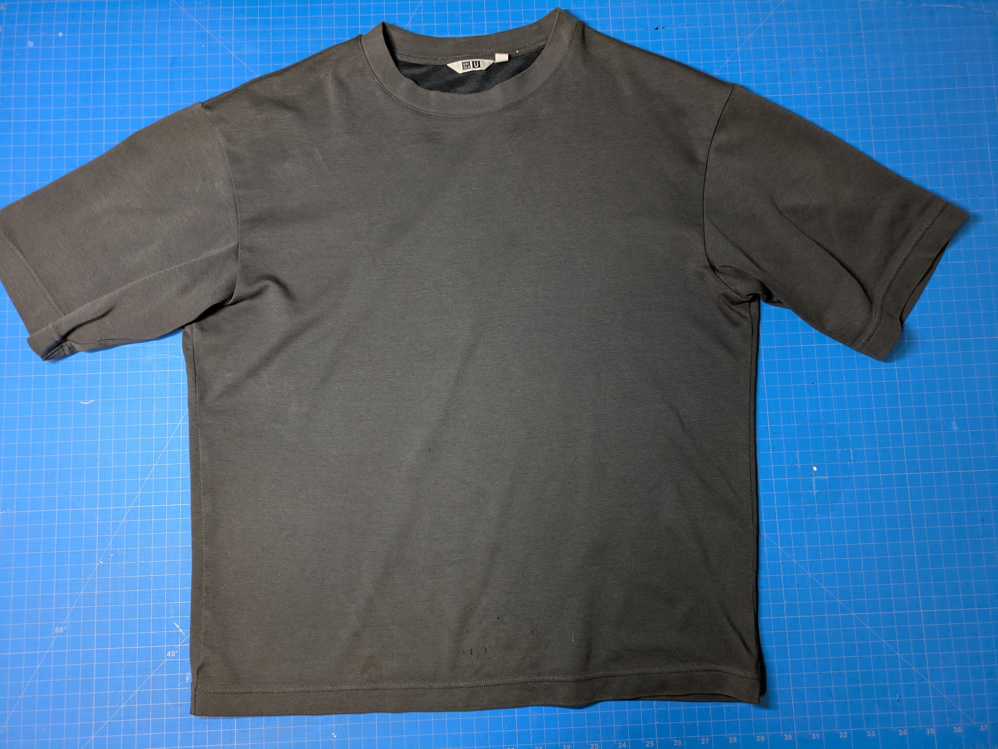 Uniqlo Cropped Uniqlo AIRism Cotton Tshirt (Altered) Size US M / EU 48-50 / 2 - 1 Thumbnail