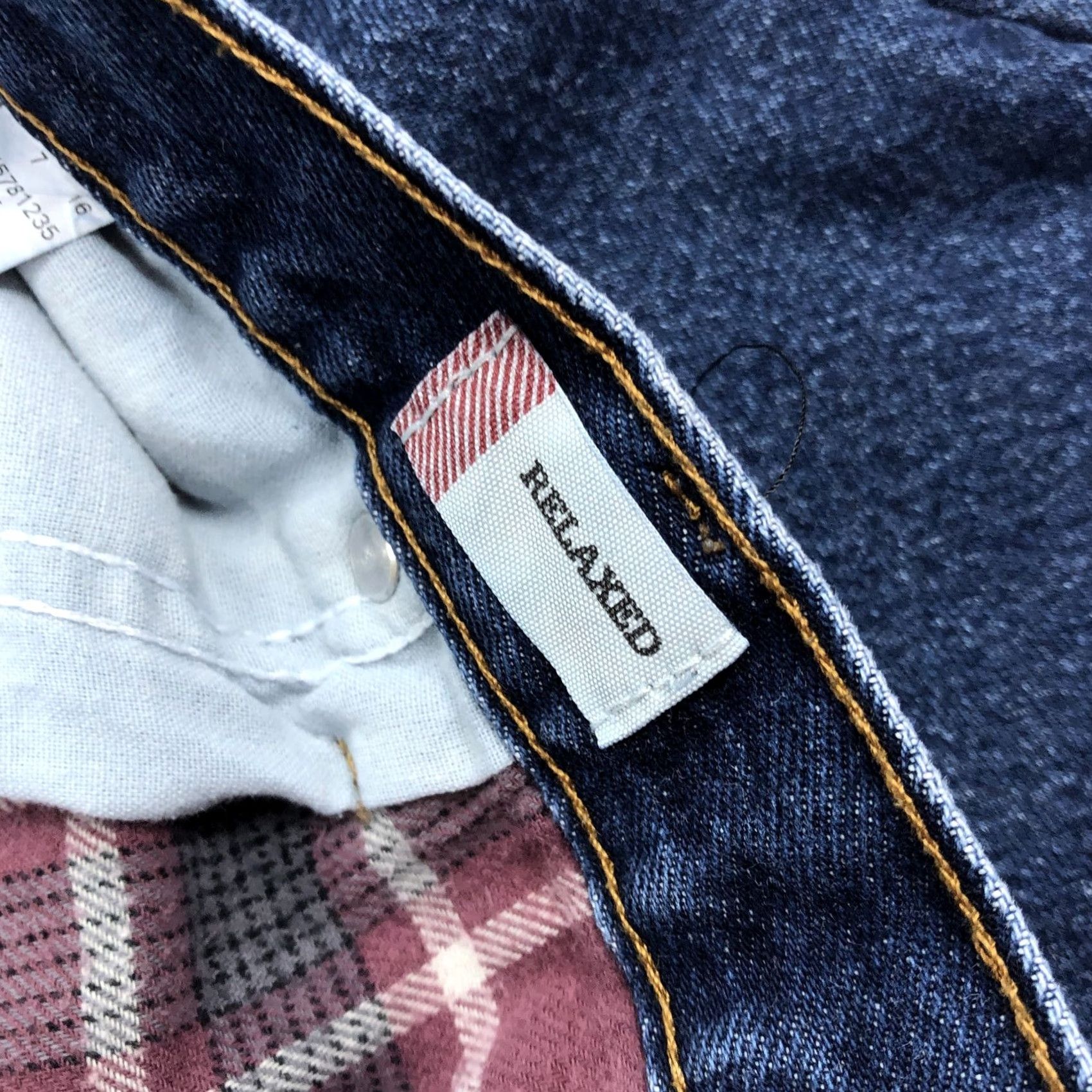Dickies Dickies Jeans 38x32 Relaxed Fit Flannel Lined Blue Denim Workwear Size US 38 / EU 54 - 5 Thumbnail