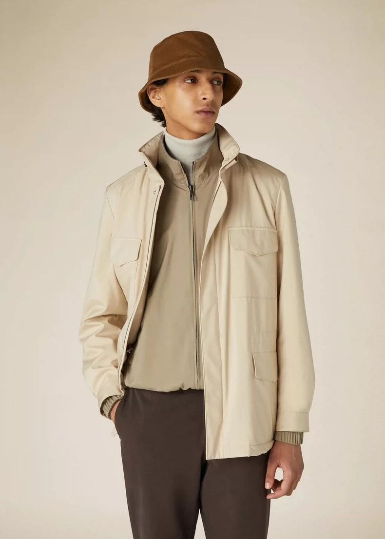 Loro Piana LORO PIANA sizeL Sheepskin fisherman's cap Size ONE SIZE - 4 Thumbnail