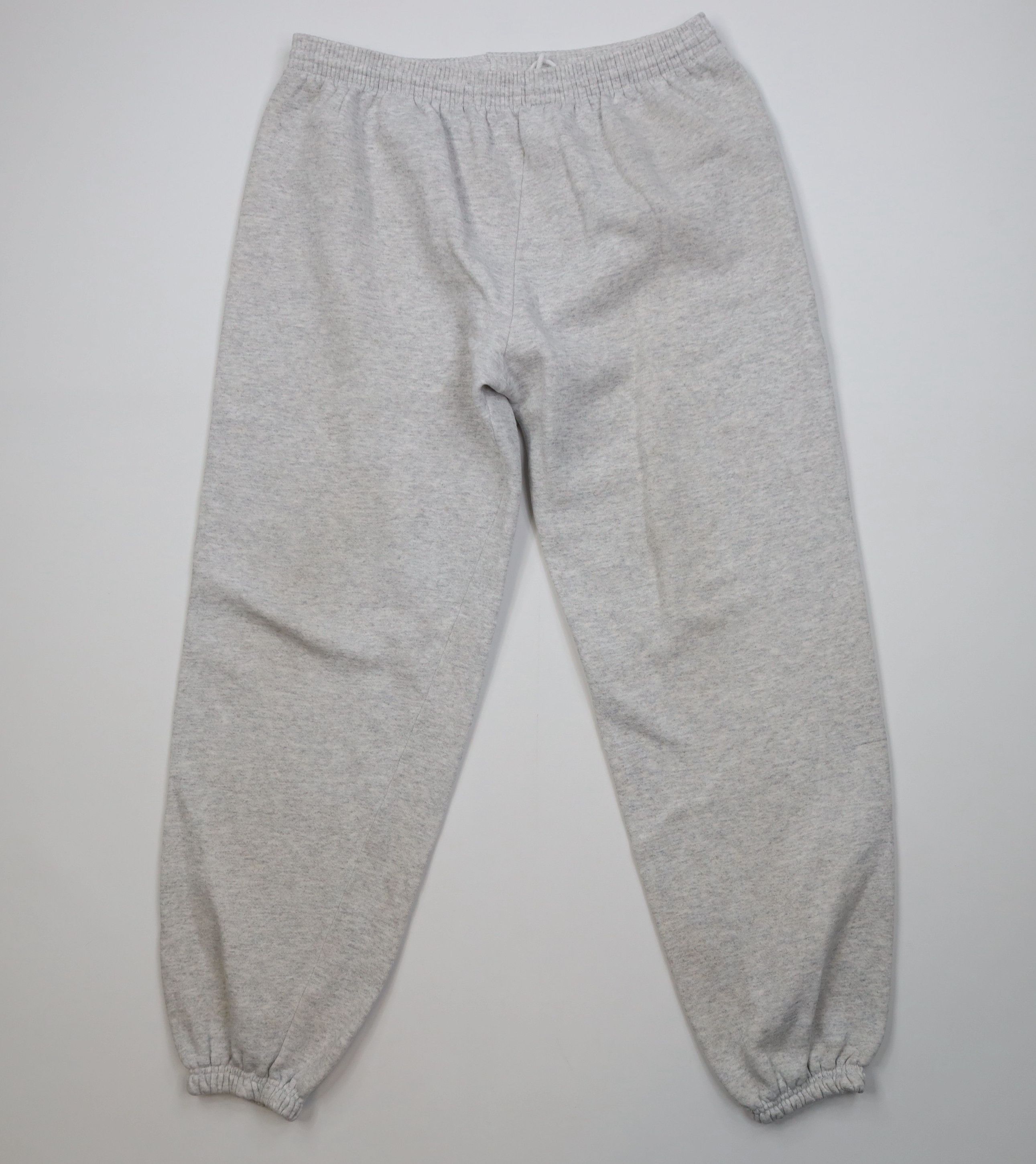 Vintage Vintage 90s Streetwear Sweatpants Joggers Heather Gray USA Size US 38 / EU 54 - 1 Thumbnail