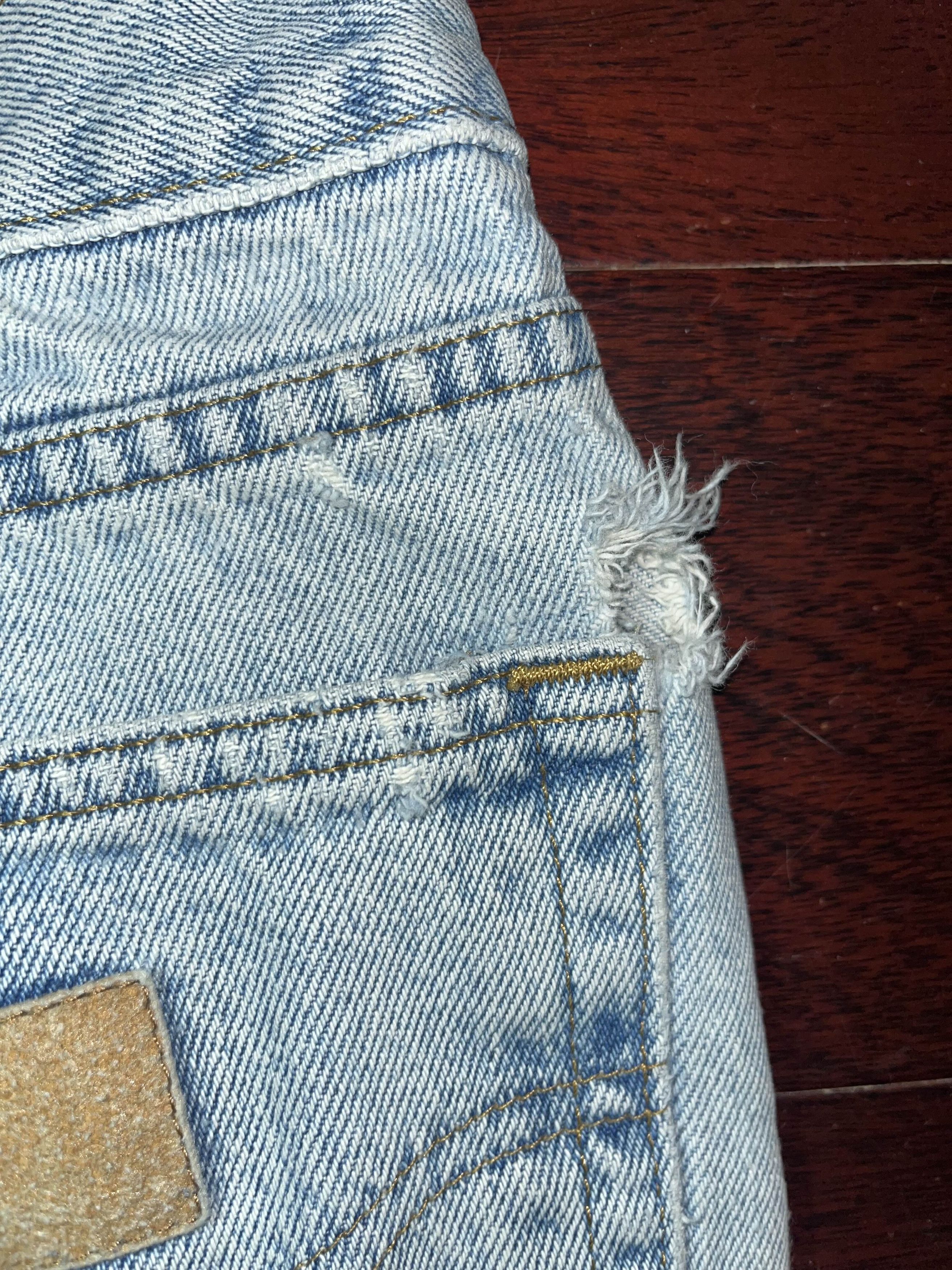 Carhartt × Vintage CARHARTT Light Wash Distressed Denim Size US 31 - 4 Thumbnail