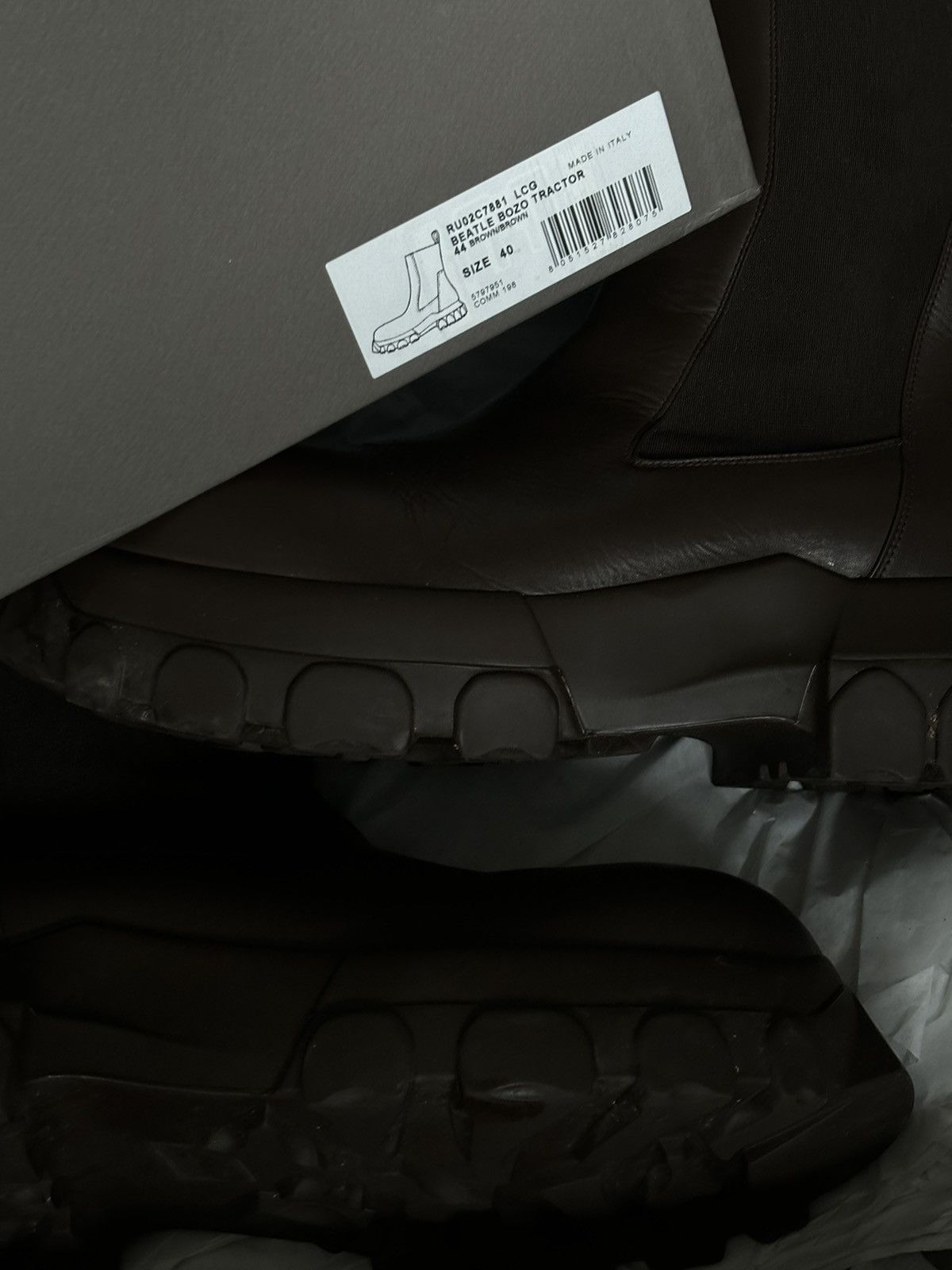 Rick Owens Rick Owens boots. Size US 7 / EU 40 - 10 Thumbnail