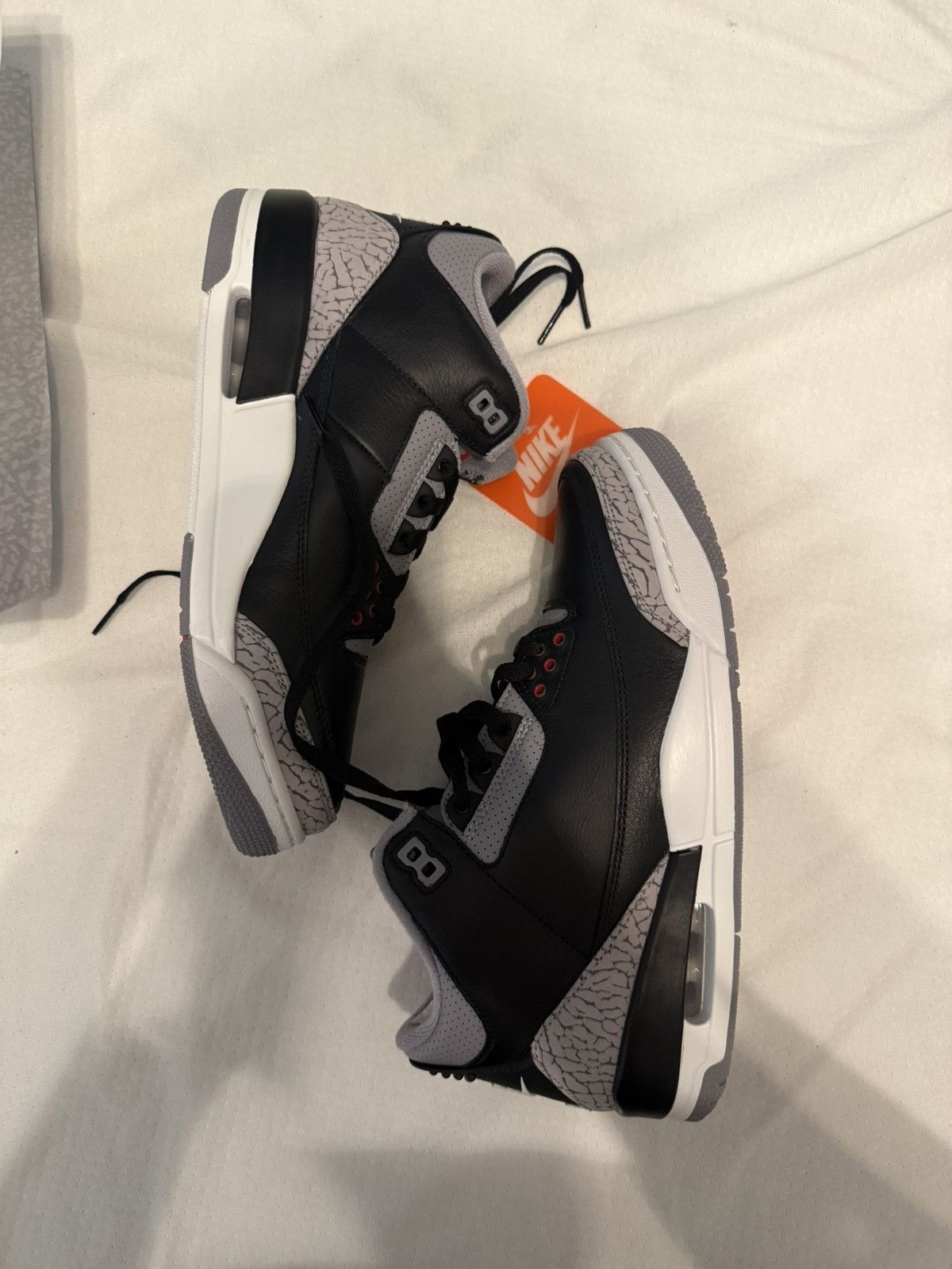 Jordan Brand JORDAN 3 BLACK CEMENT Size US 9.5 / EU 42-43 - 10 Thumbnail