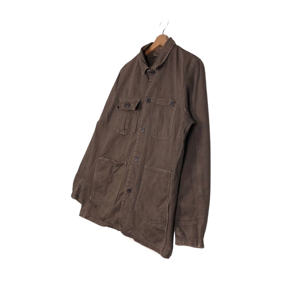 Japanese Brand 🔥Vintage Chore Work Jacket Japan Made Issey Miyake Design Size US M / EU 48-50 / 2 - 2 Thumbnail