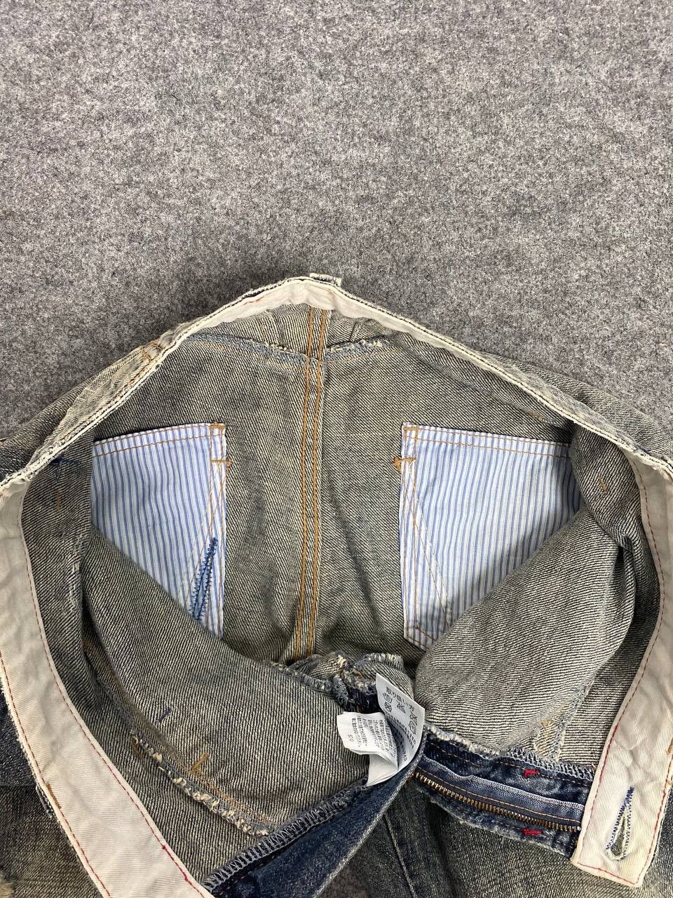 Marithe + Francois Girbaud marithe francois girbaud distressed denim nice design Size US 32 / EU 48 - 18 Thumbnail
