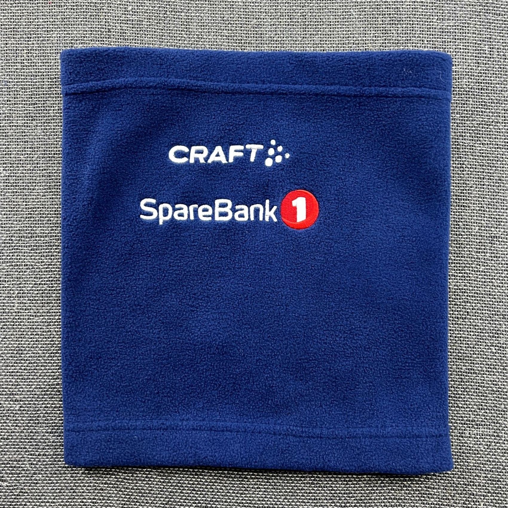Vintage CRAFT Neck Warmer One Size Tube Scarf Outdoor Gaiter Ski Cross Country Blue Balaclava Moisture Wicking Waterproof Fleece Polyester Unisex Adults Size ONE SIZE - 2 Thumbnail